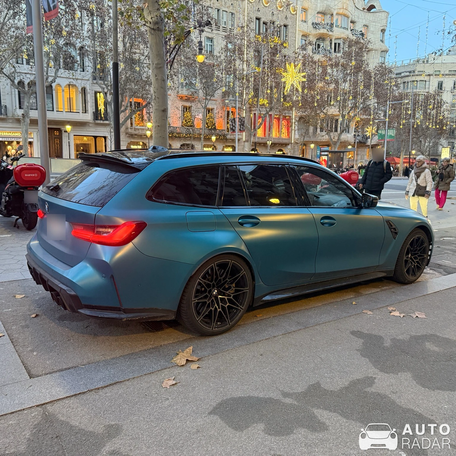 BMW M3 G81 Touring Competition spotted in Barcelona, Spain