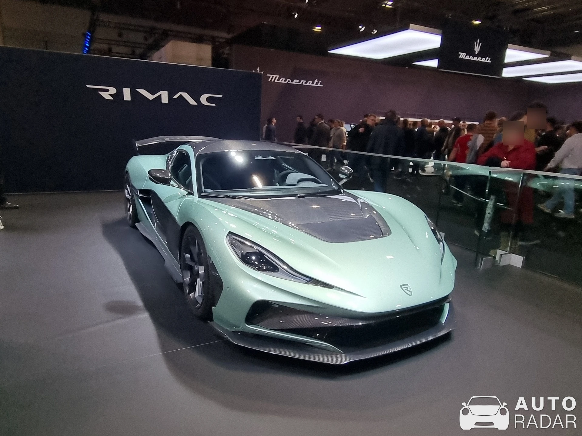 Rimac Nevera R spotted in Brussels, Belgium