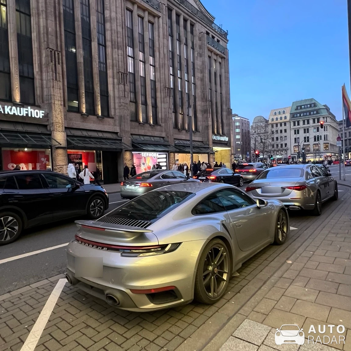 Porsche 992 Turbo S MkI spotted in Düsseldorf, Deutschland