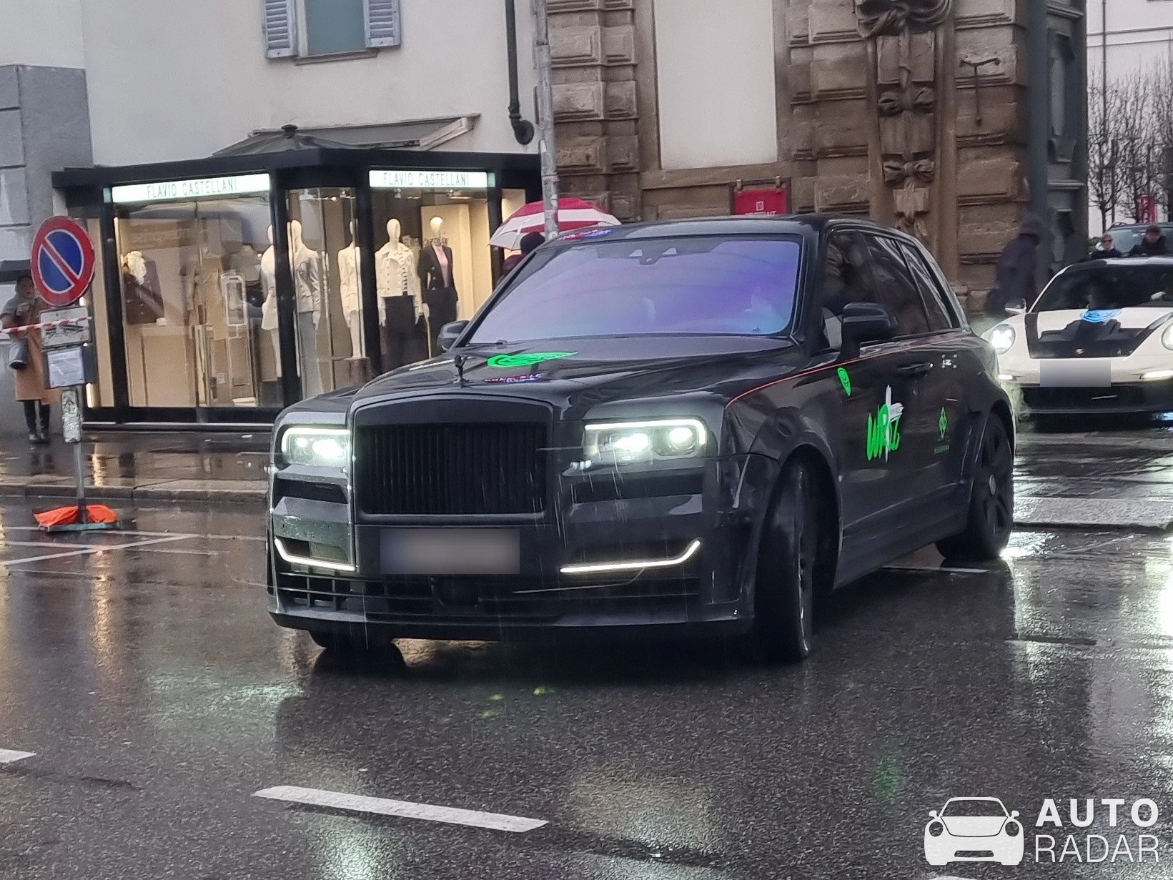 Rolls-Royce Cullinan spotted in Milano, Italy