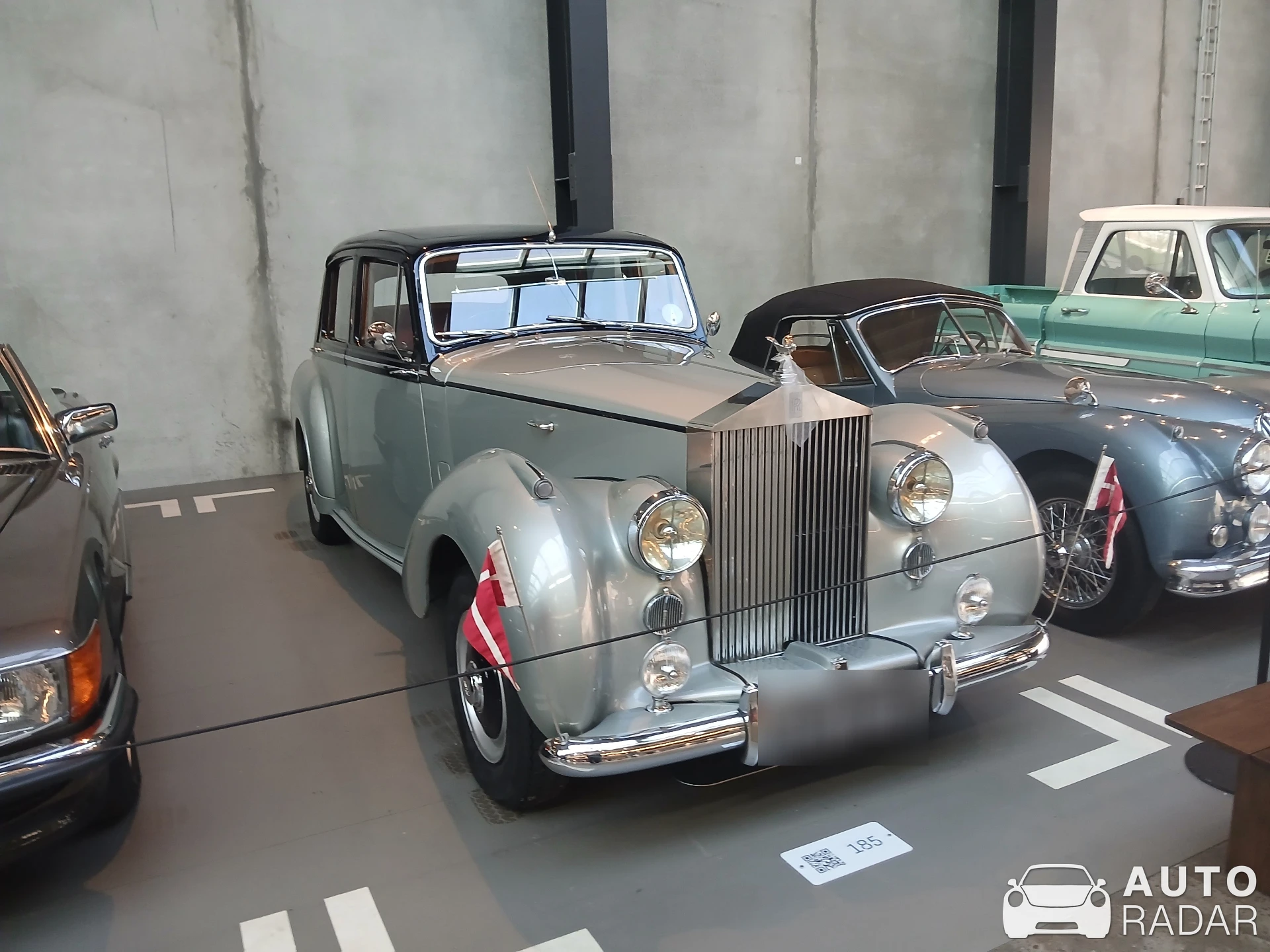 Rolls-Royce Dawn Silver Bullet Collection spotted in Kongens Lyngby