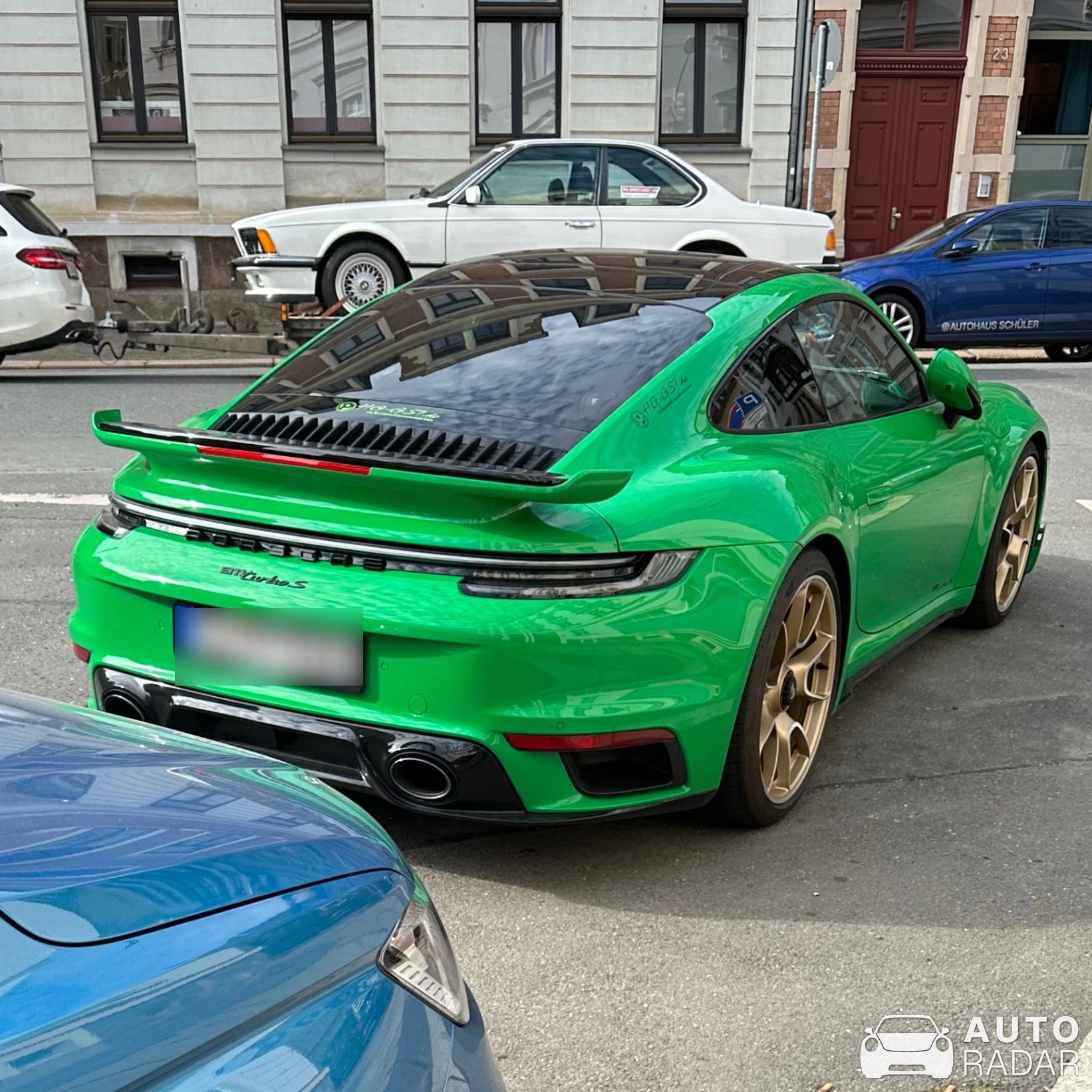 Porsche 992 Turbo S MkI spotted in Zwickau, Germany
