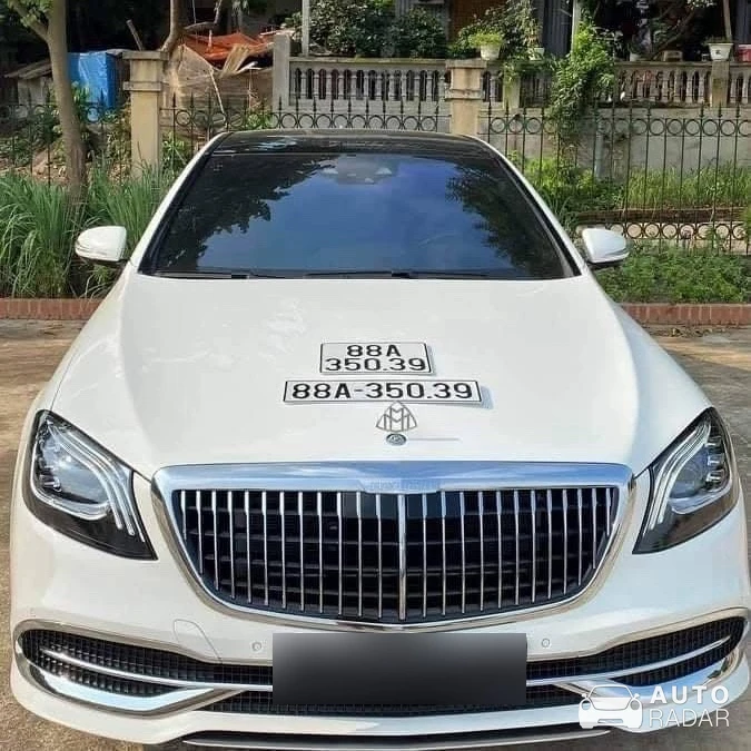 Mercedes-Benz S 63 AMG V222 spotted in Thành phố Vĩnh Yên