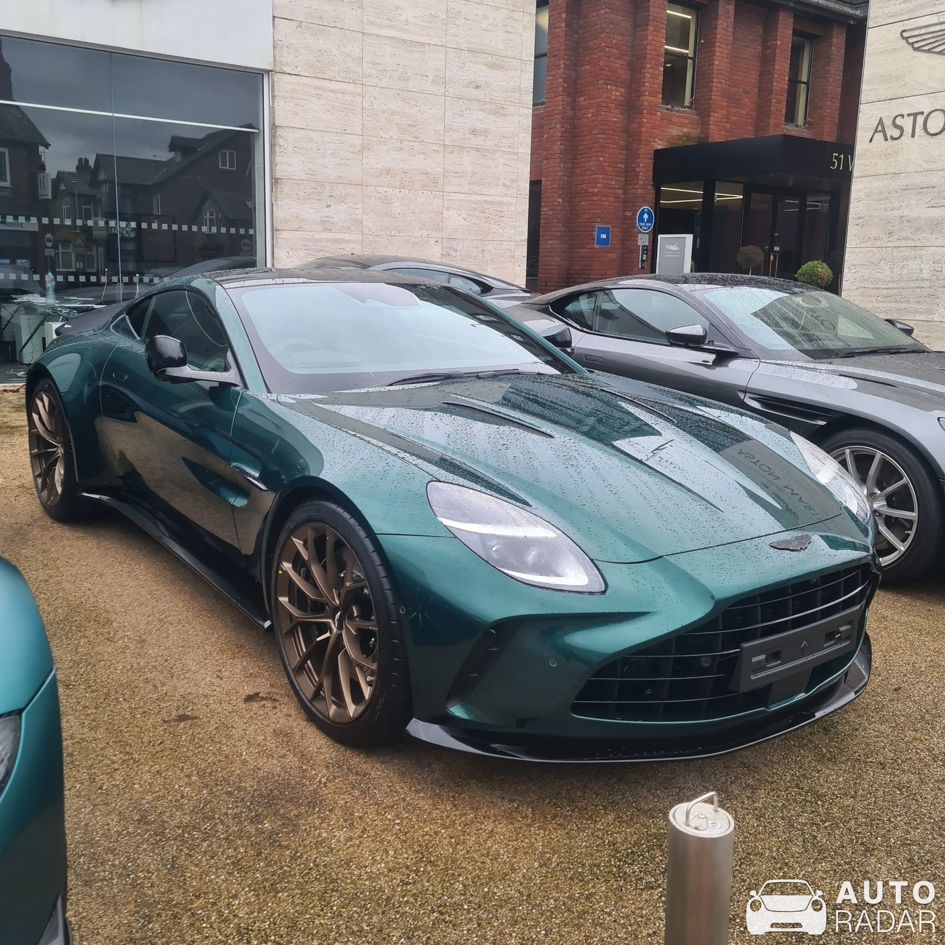 Aston Martin V8 Vantage spotted in Cheshire East, United Kingdom