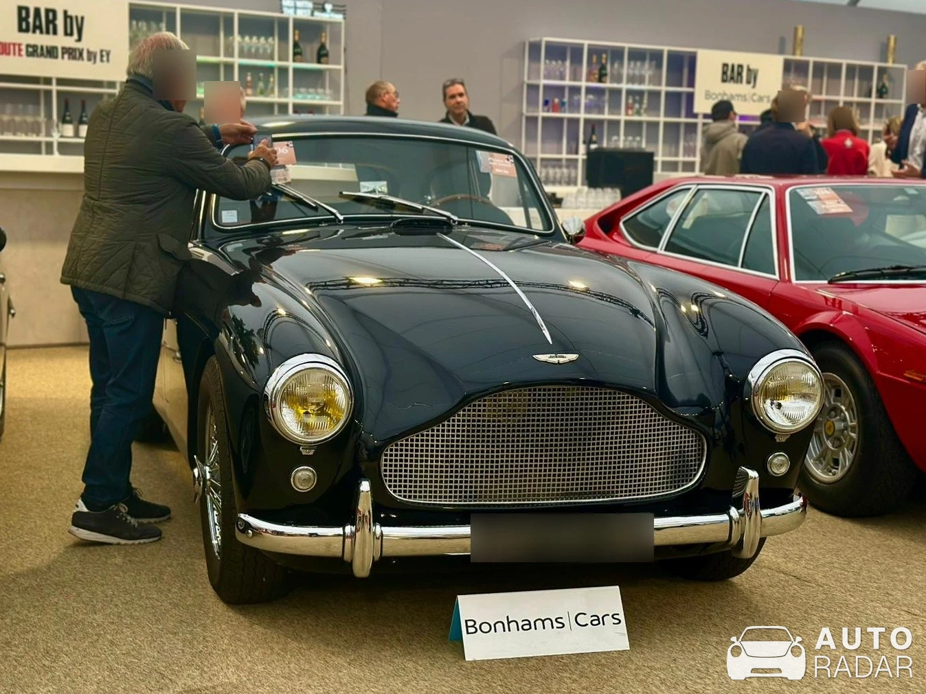 Aston Martin DB3 spotted in Knokke-Heist