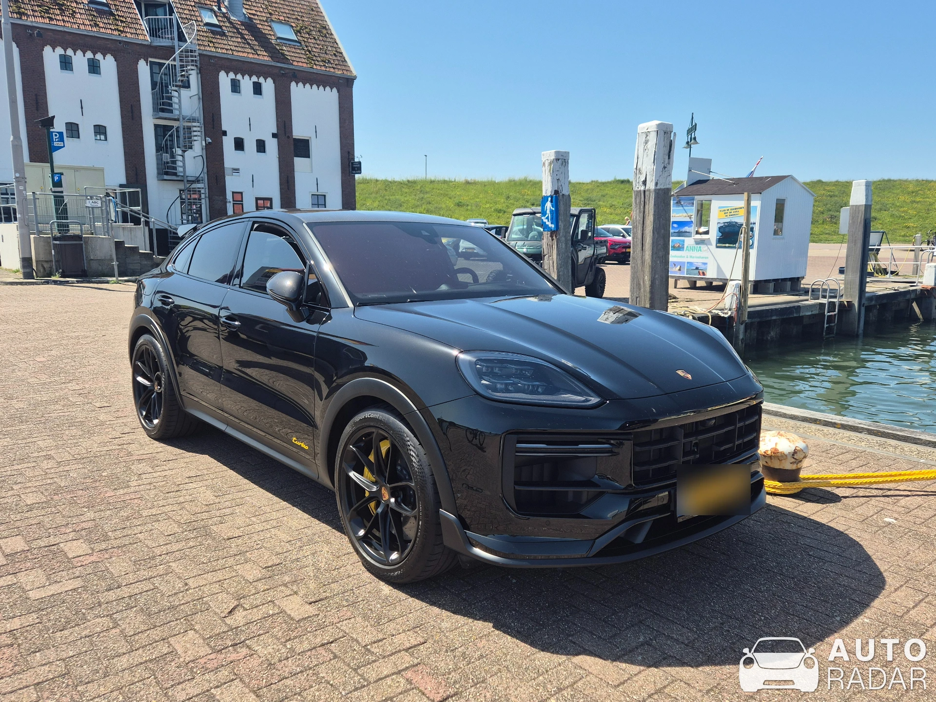 Porsche Cayenne Coupé Turbo spotted in Den Helder