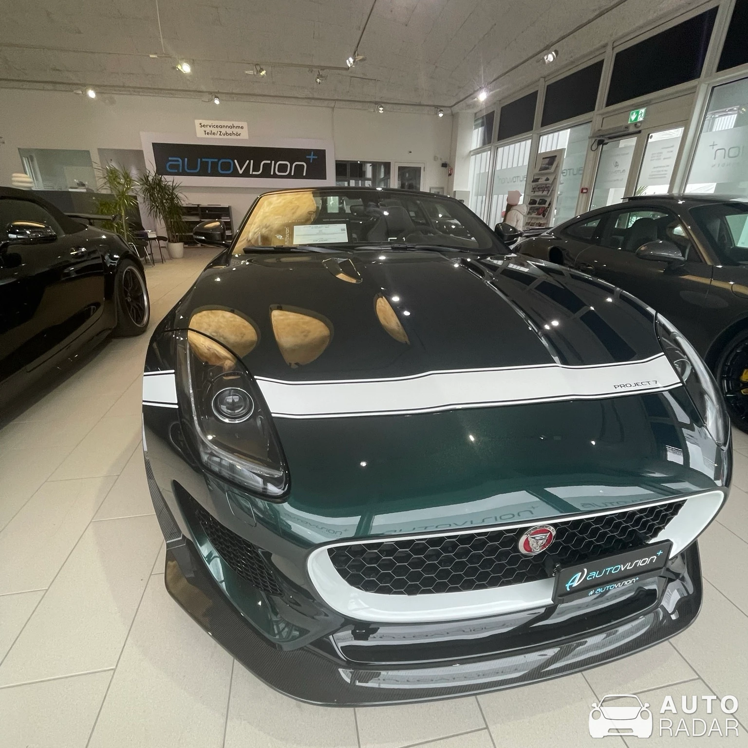 Jaguar F-Type Project 7 spotted in Rheinfelden