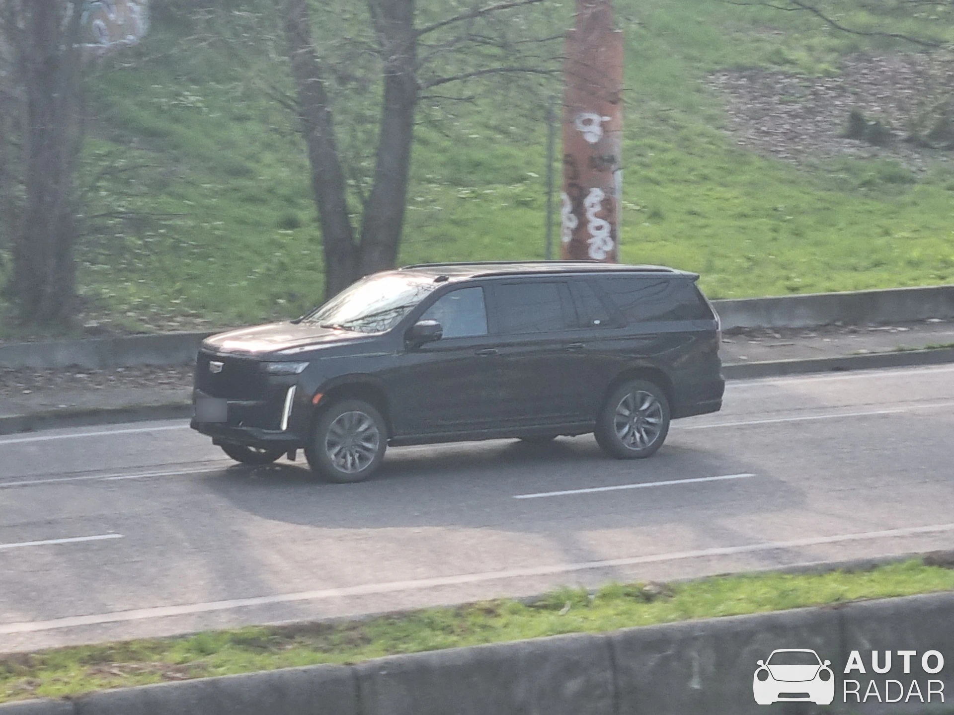 Cadillac Escalade ESV spotted in Milano