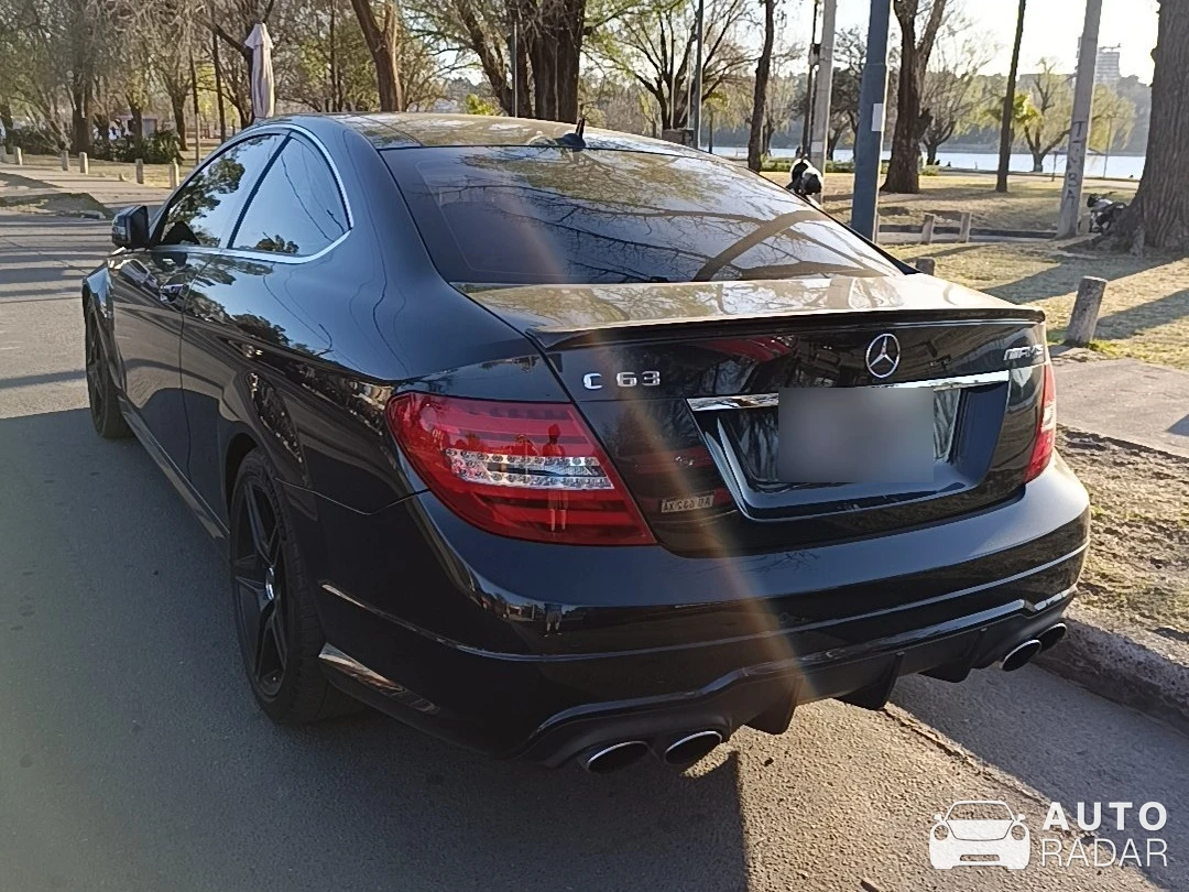 Mercedes-AMG C 63 Coupé W204 spotted in Villa Carlos Paz