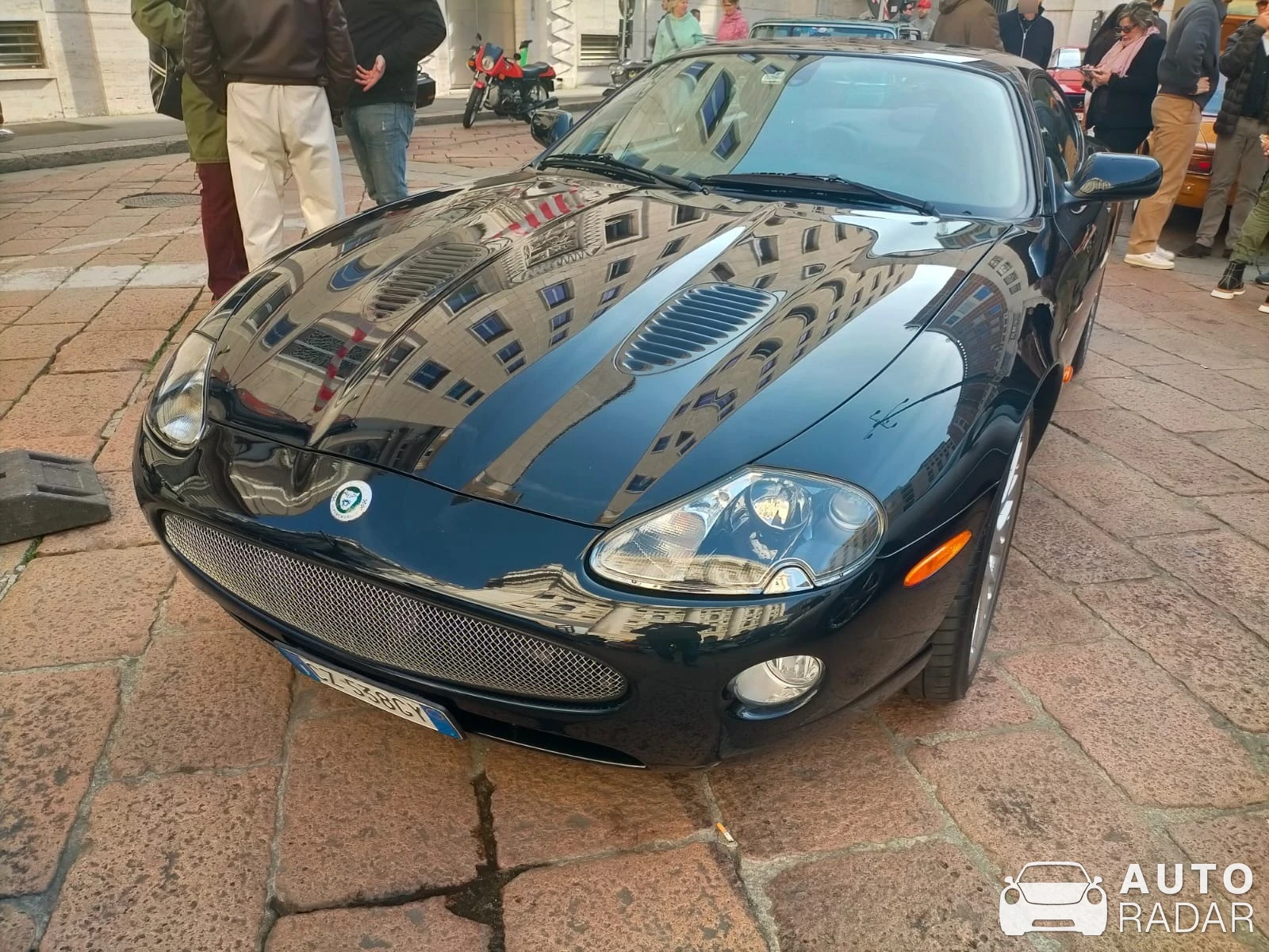 Jaguar XKR 4.2-S spotted in Milano, Italy