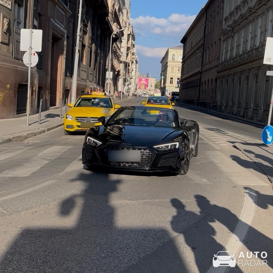 Audi R8 V10 Spyder APR Performance spotted in Budapest