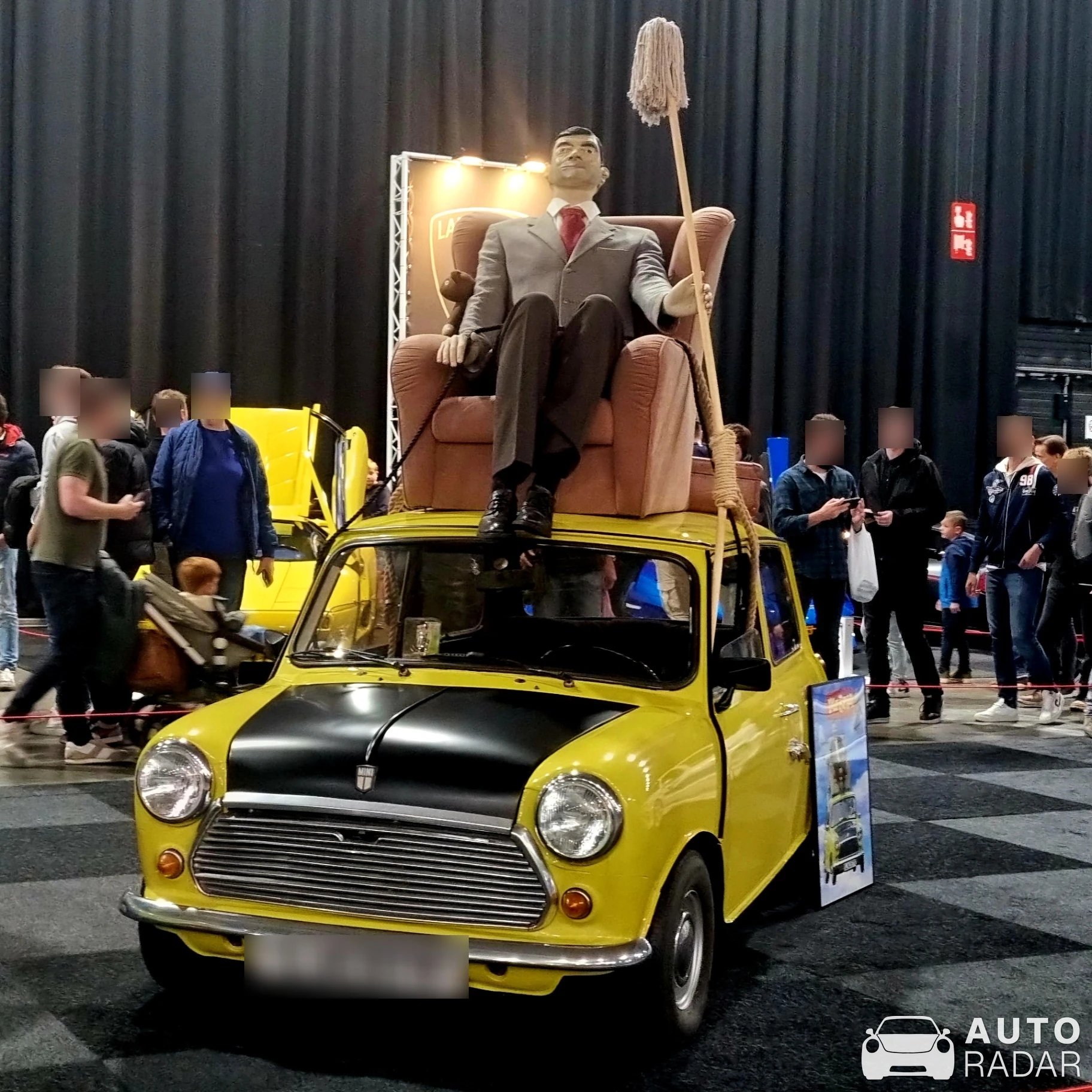 Austin Mini De Luxe spotted in Rotterdam, Netherlands