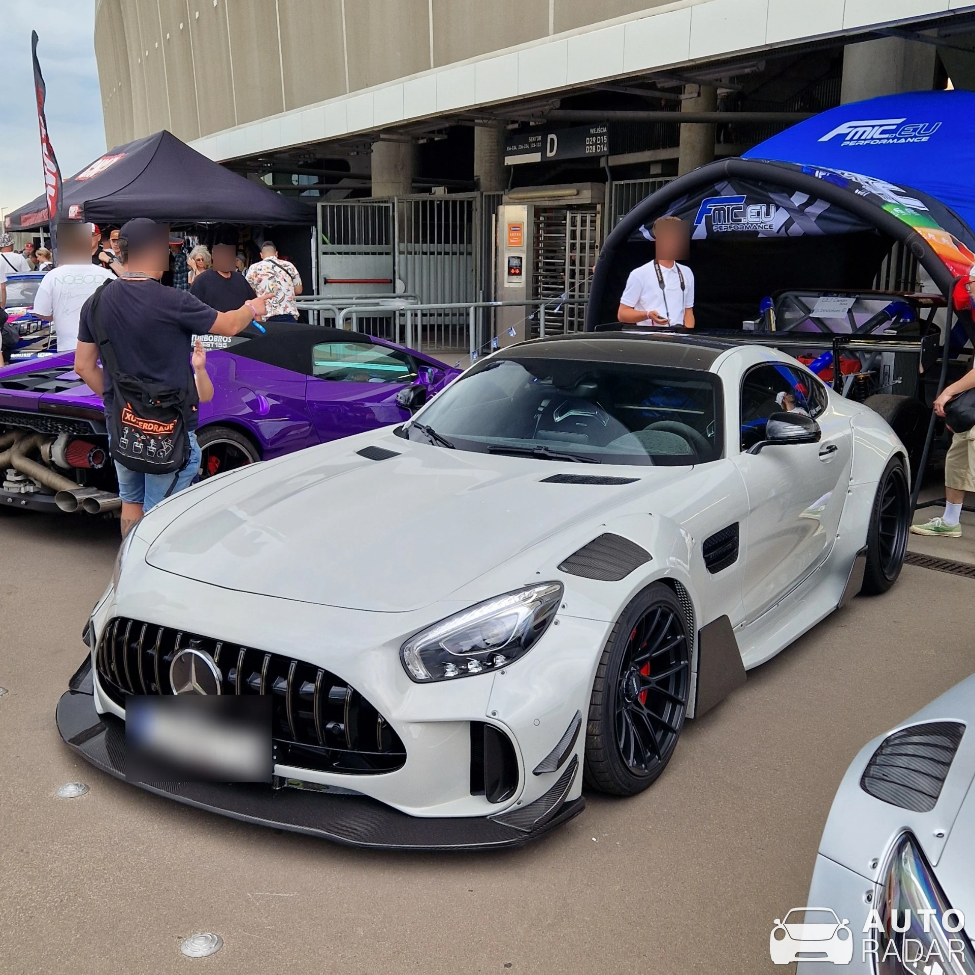 Mercedes-AMG GT S C190 2017 Carbonerre Project spotted in Wrocław