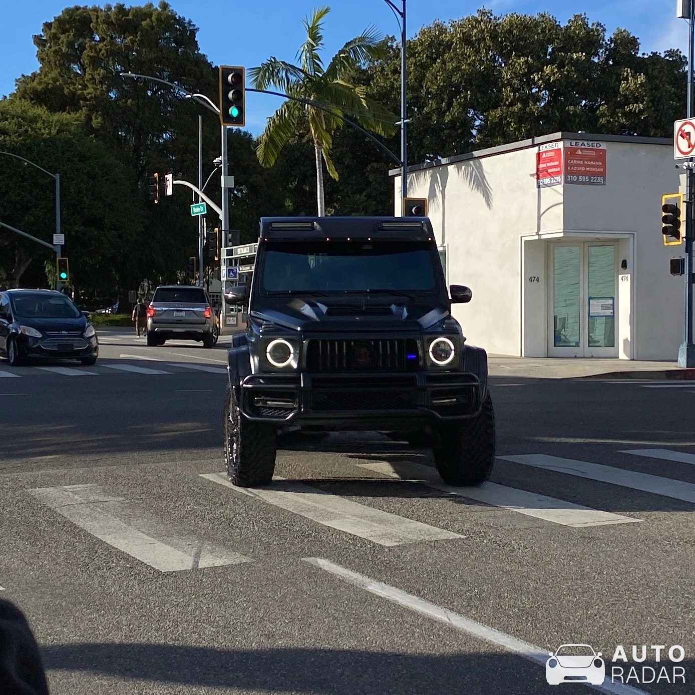 Mercedes-AMG Brabus G 63 4x4² W463 spotted in Beverly Hills