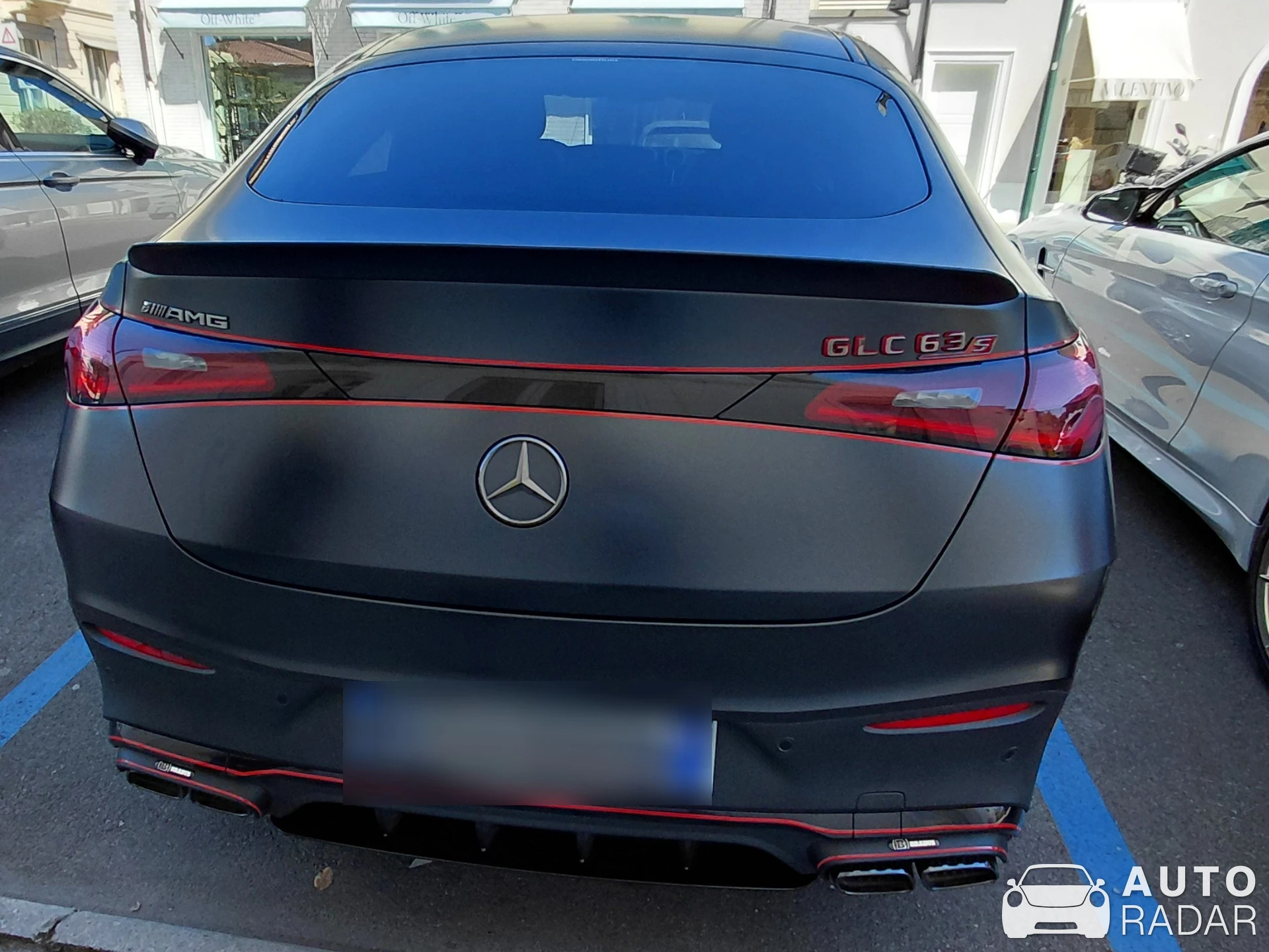 Mercedes-AMG GLC 63 S E-Performance Coupé C254 spotted in Forte dei Marmi