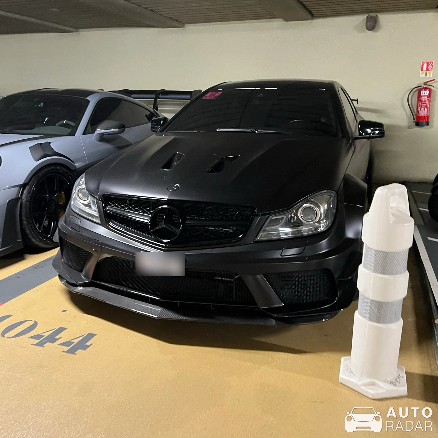 Mercedes-Benz MKB Inden Design C 63 AMG W204 2012 Black Series spotted in Monaco
