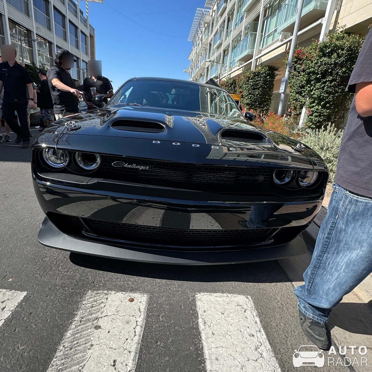 Dodge Challenger Black Ghost SRT Hellcat Redeye spotted in Phoenix