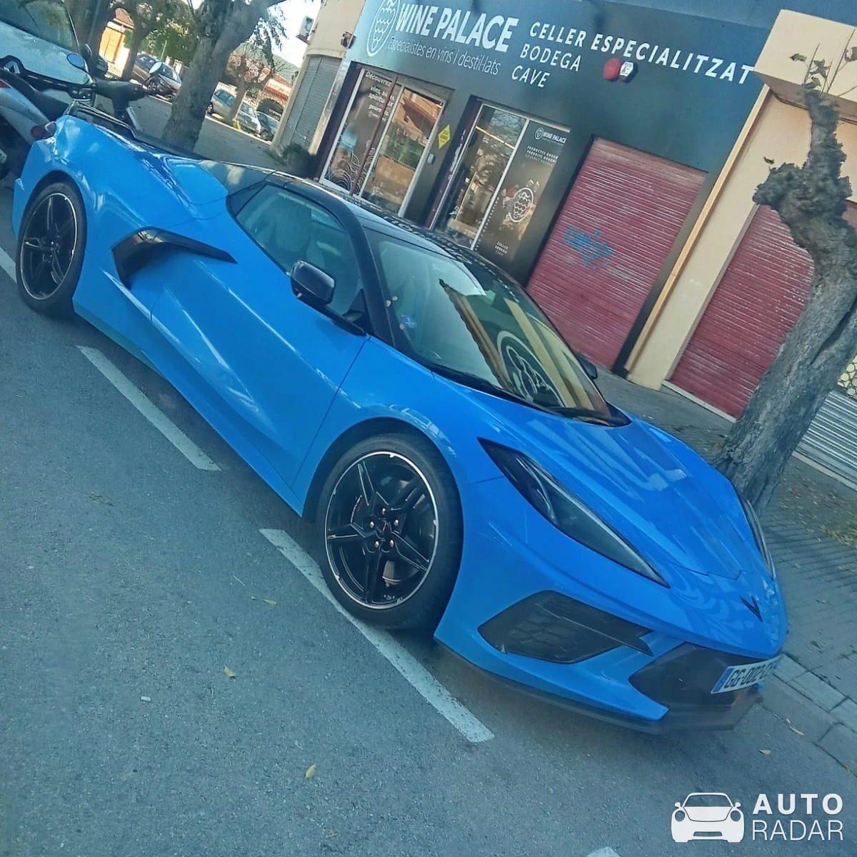 Chevrolet Corvette C8 spotted in L'Escala, Spain