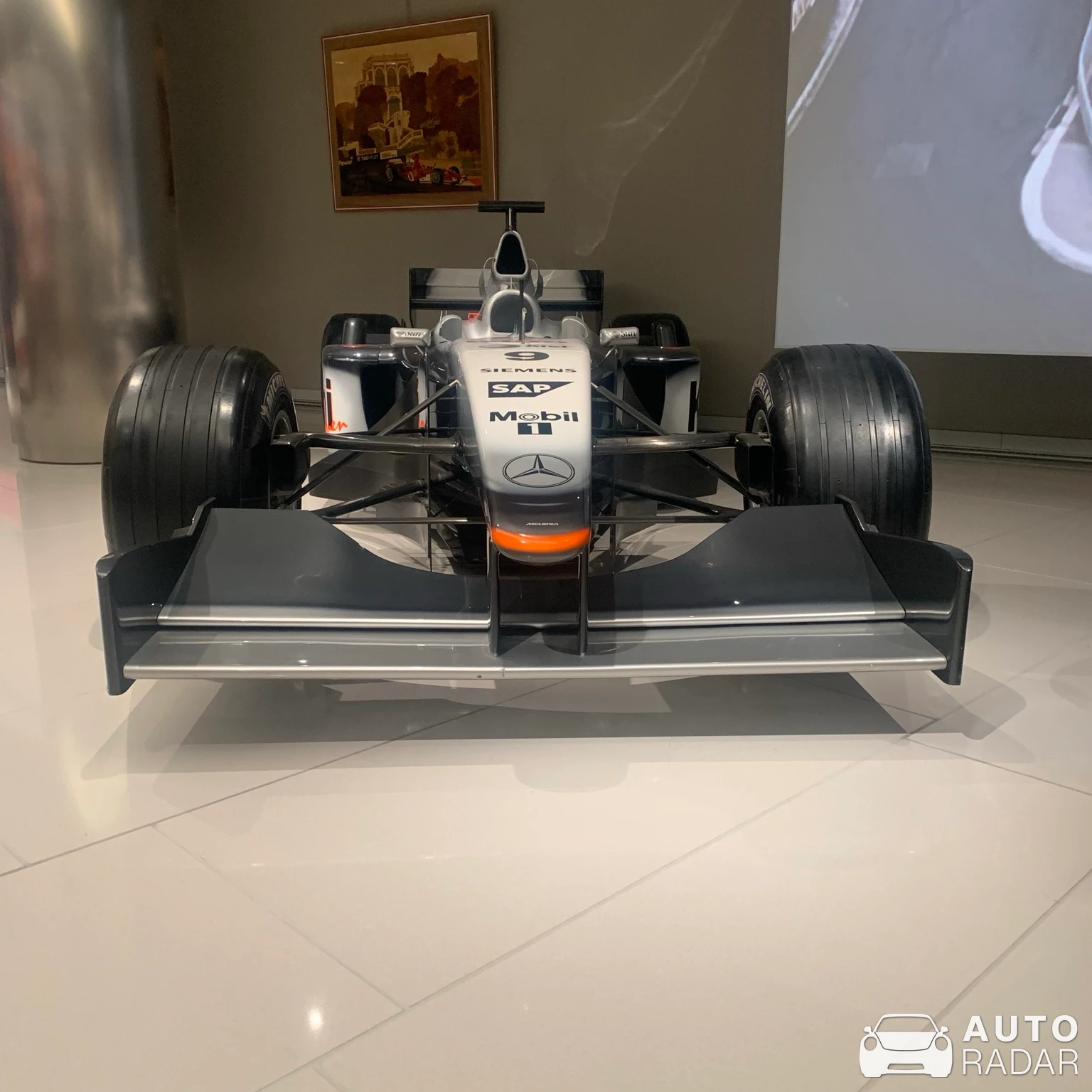 McLaren MP4-17 spotted in Monaco