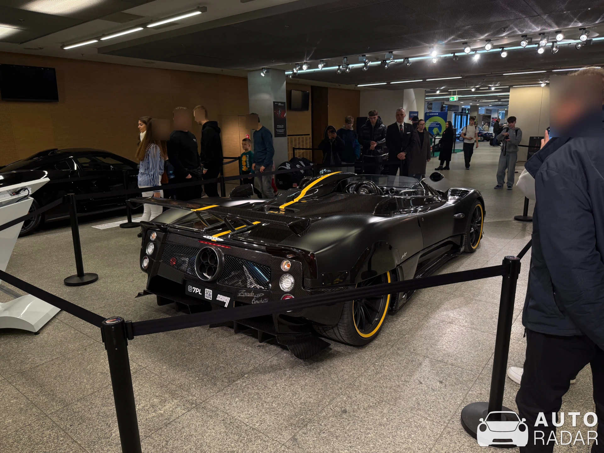 Pagani Zonda Cinque spotted in Warszawa, Polska