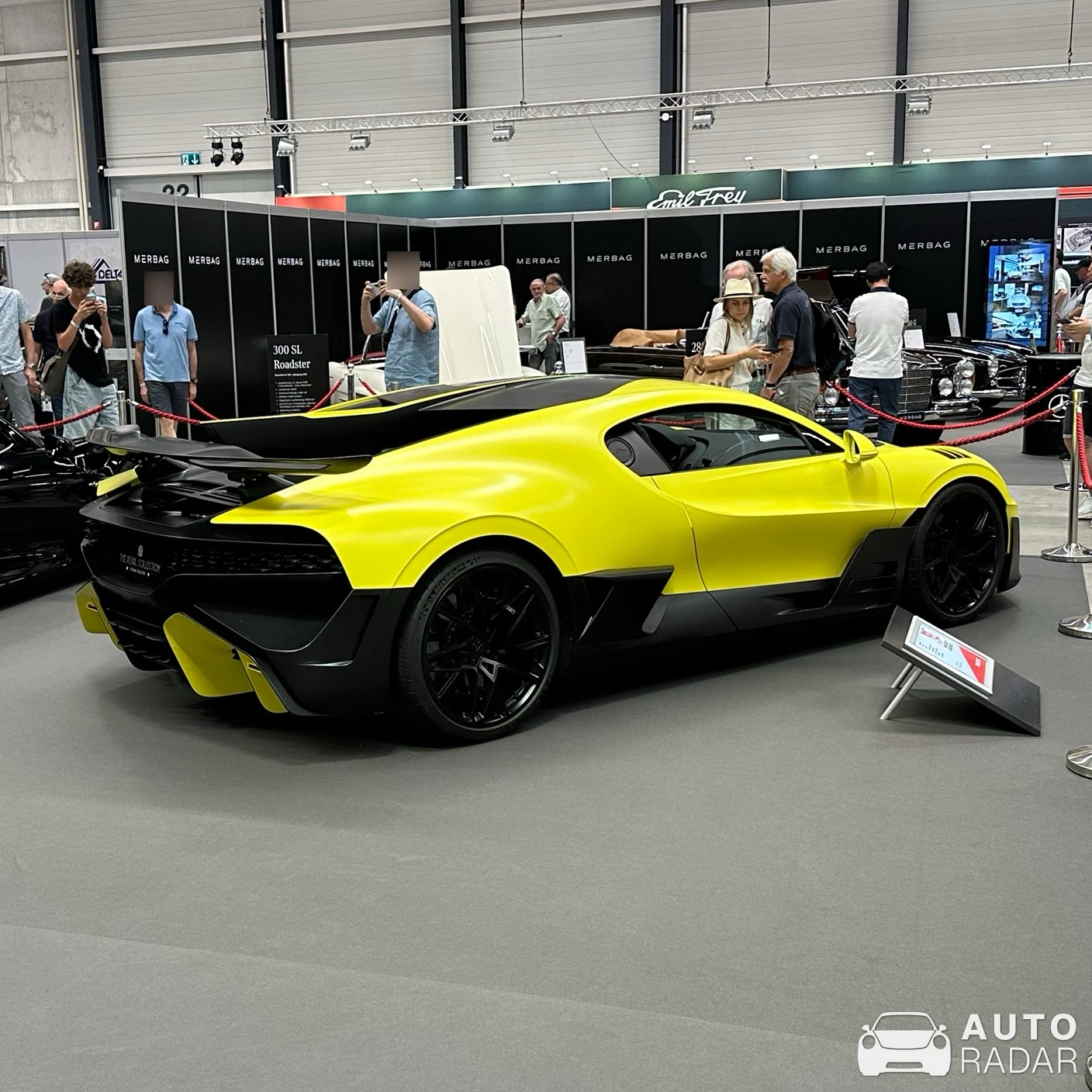 Bugatti Divo spotted in Luzern