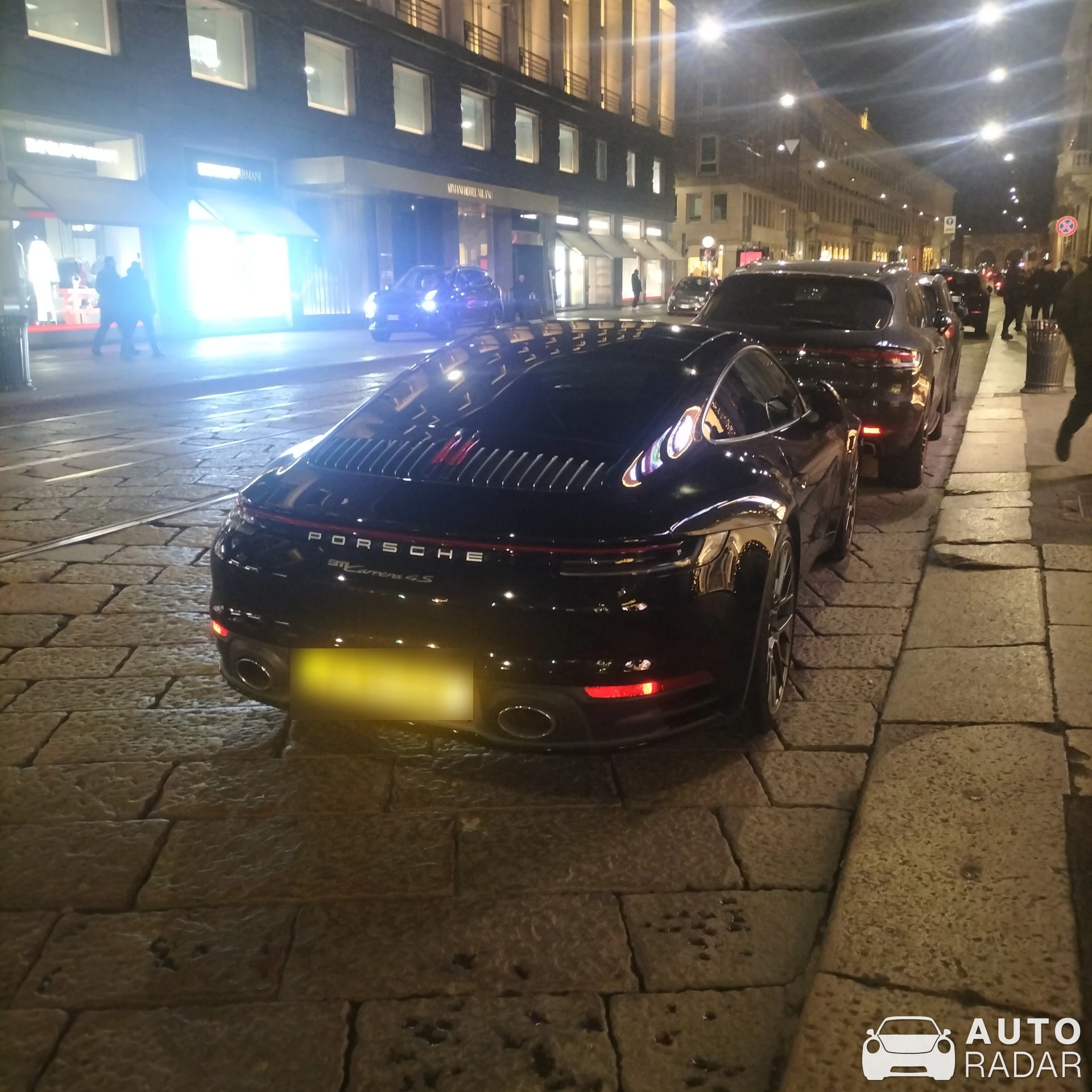 Porsche 992 Carrera 4S MkI spotted in Milano, Italy