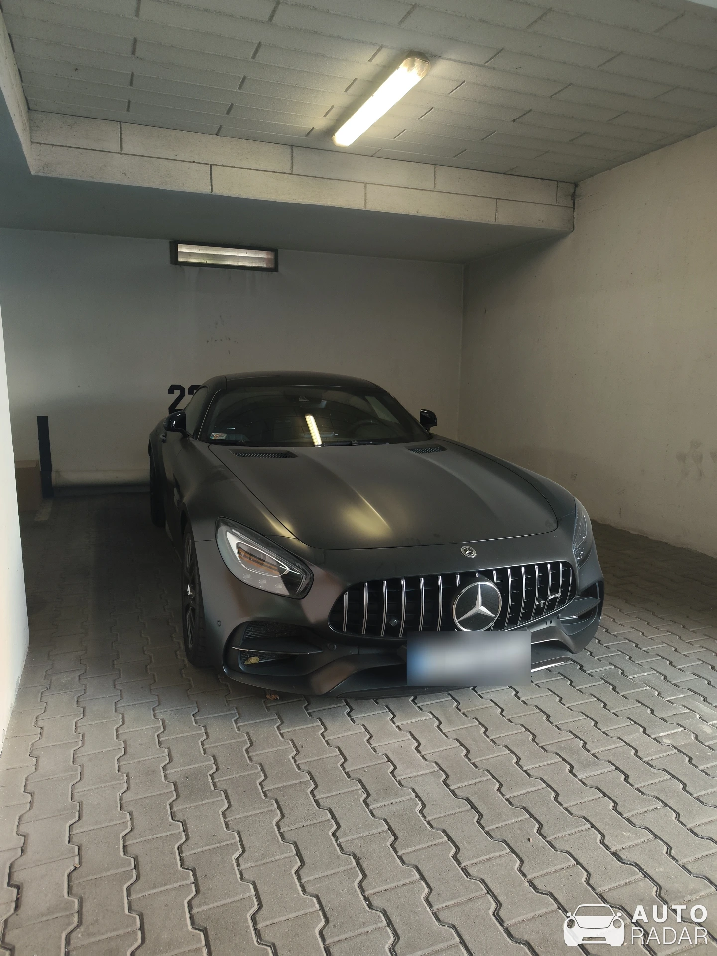 Mercedes-AMG GT C Edition 50 C190 spotted in Kraków