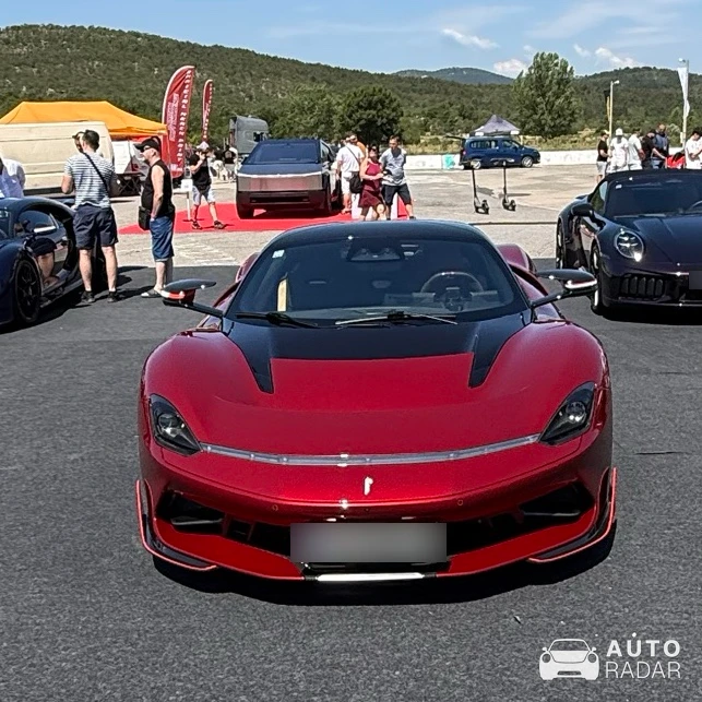 Pininfarina Battista spotted in Rijeka