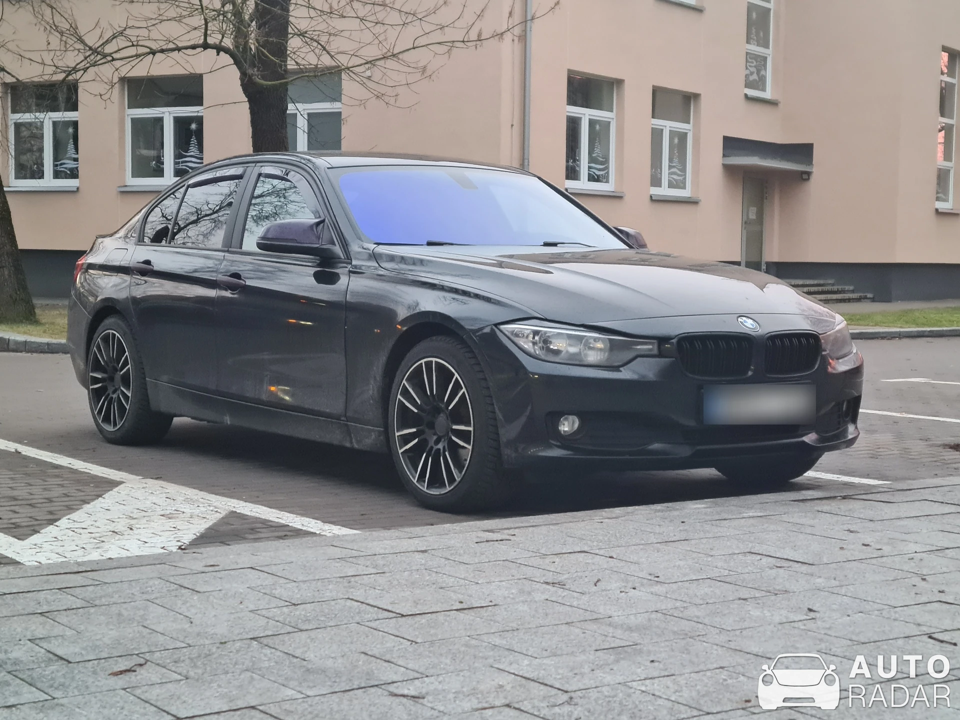 BMW 3 Series F30 spotted in Joniškis, Lithuania