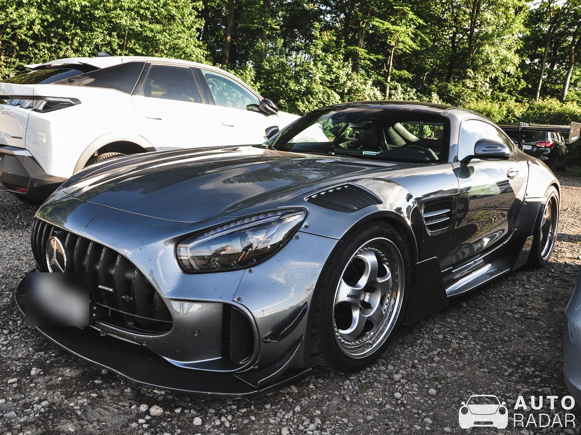 Mercedes-AMG GT S C190 2019 Carbonerre Project spotted in Nürburg