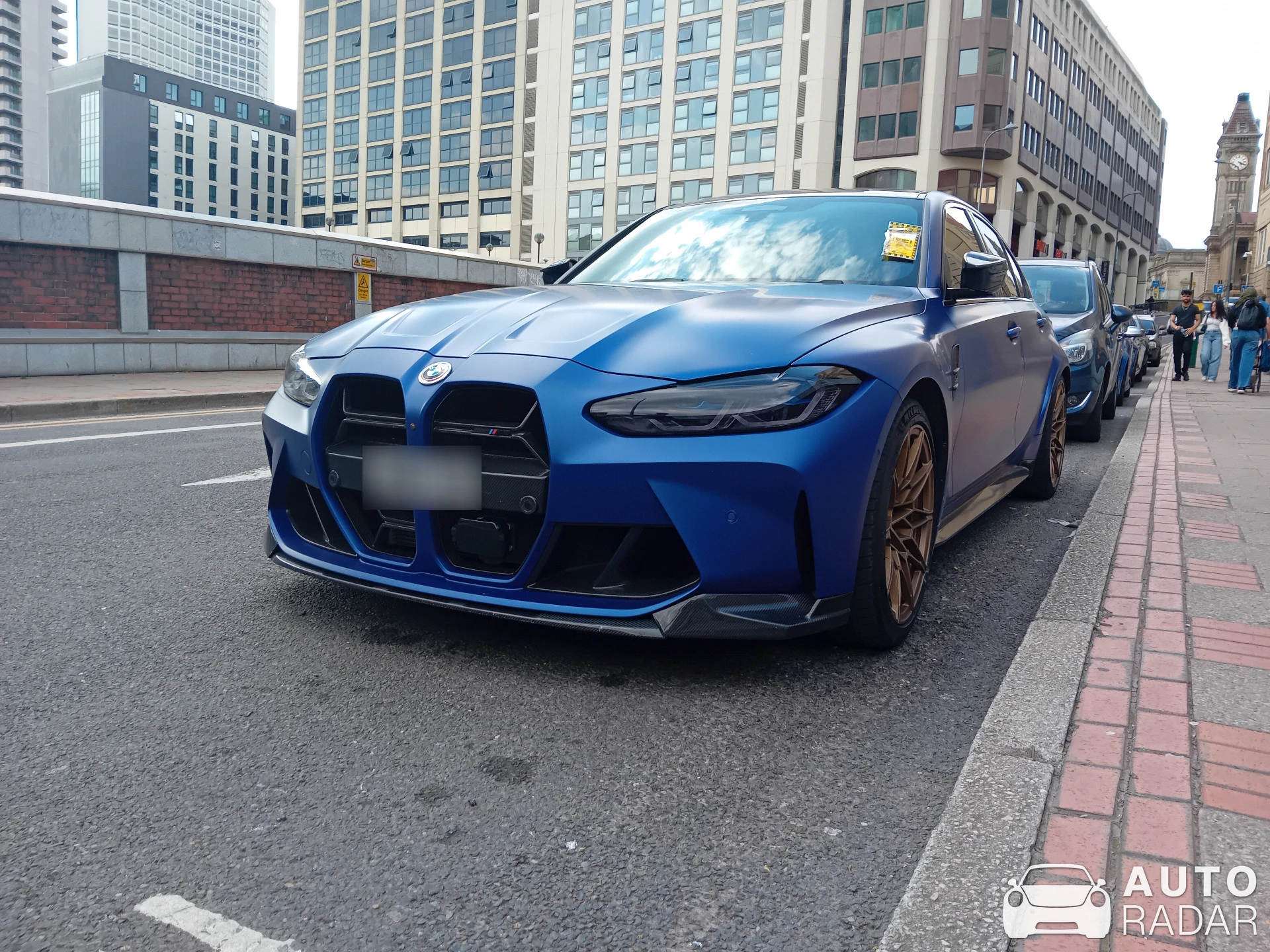 BMW M4 G82 Coupé Edition 50 Jahre BMW M spotted in Birmingham