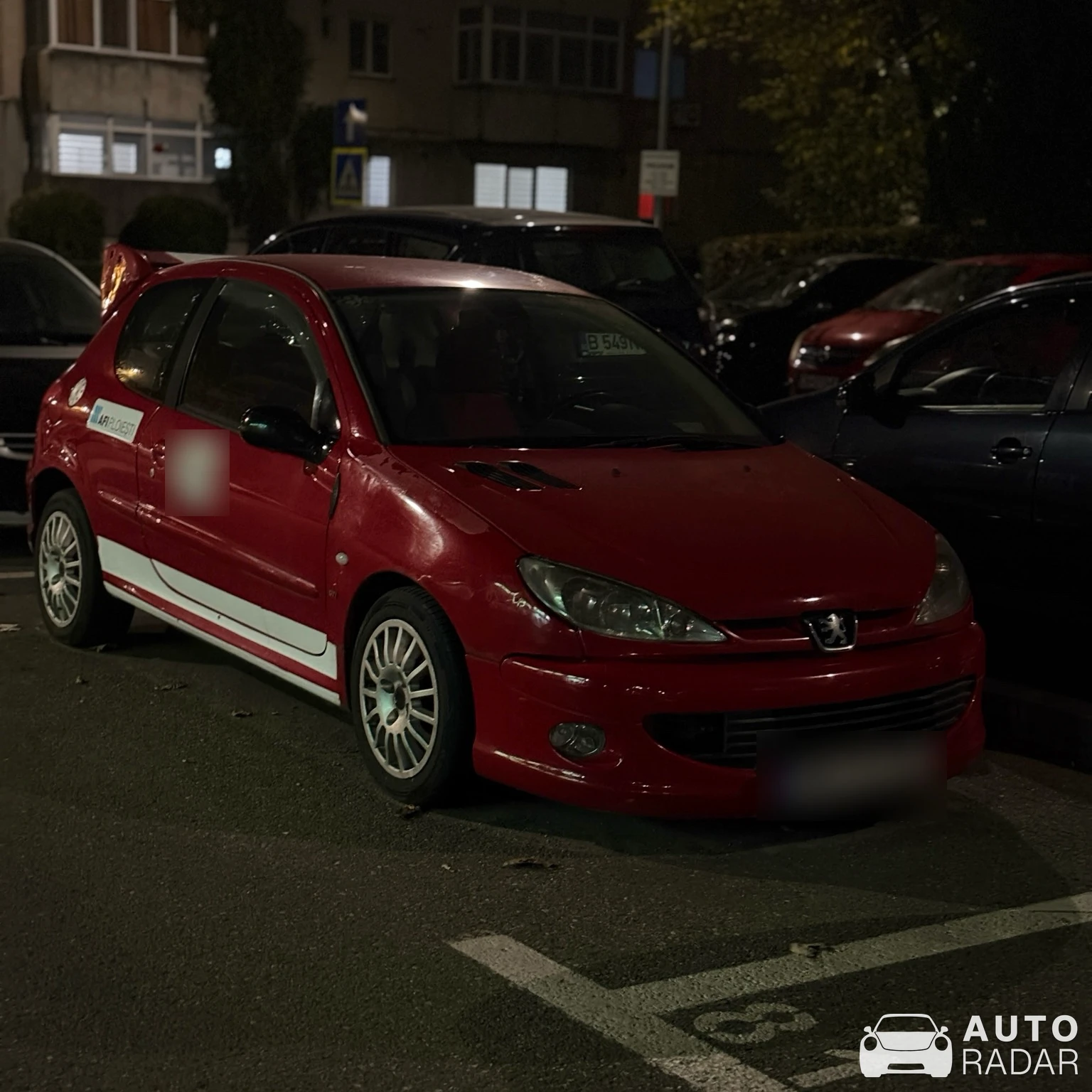 Peugeot 206 GTI spotted in Târgoviște