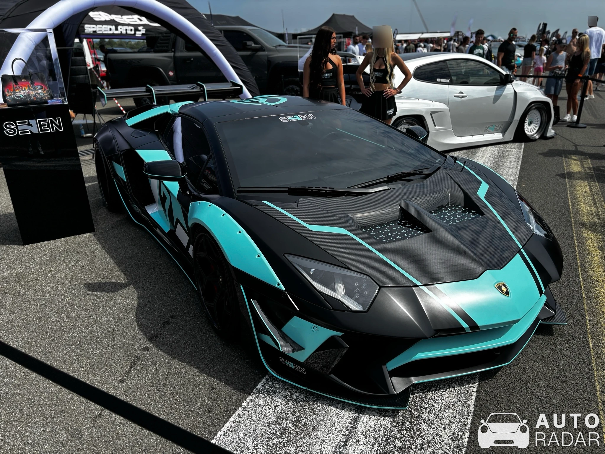 Lamborghini Aventador S LP740-4 Liberty Walk LB Performance Wide Body spotted in Krosno