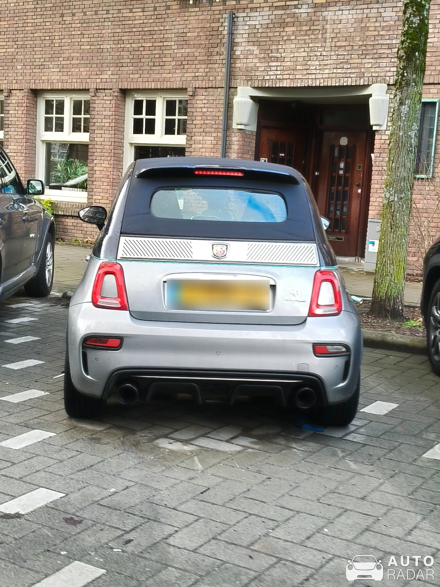 Abarth 695C Rivale spotted in Amsterdam