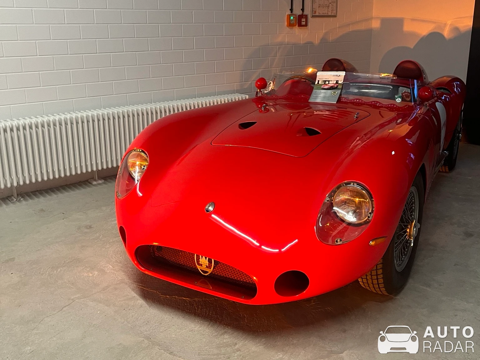 Maserati 300S spotted in Berlin