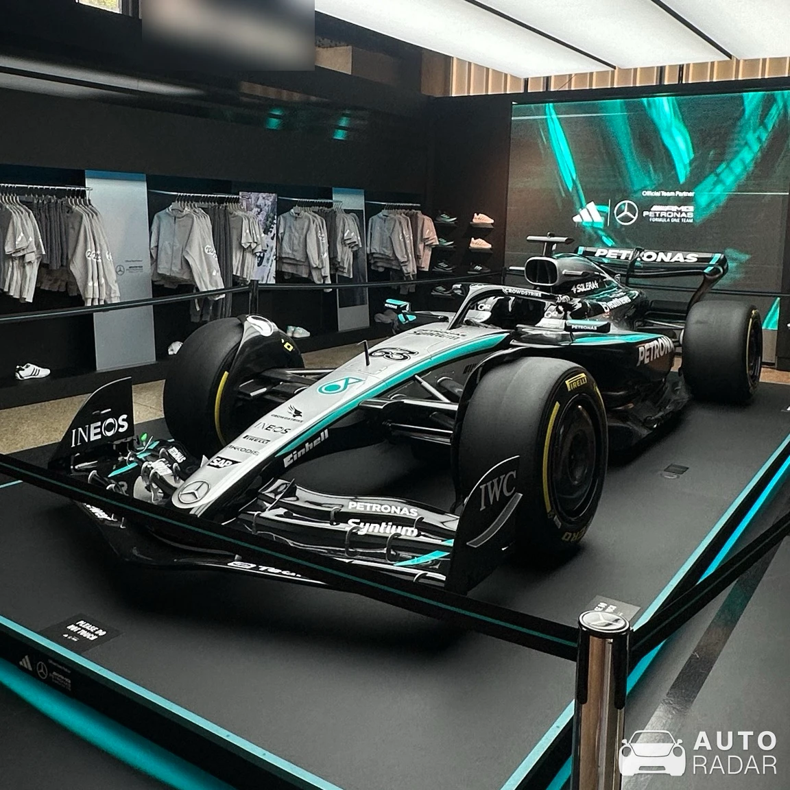 Mercedes-AMG F1 W14 E Performance spotted