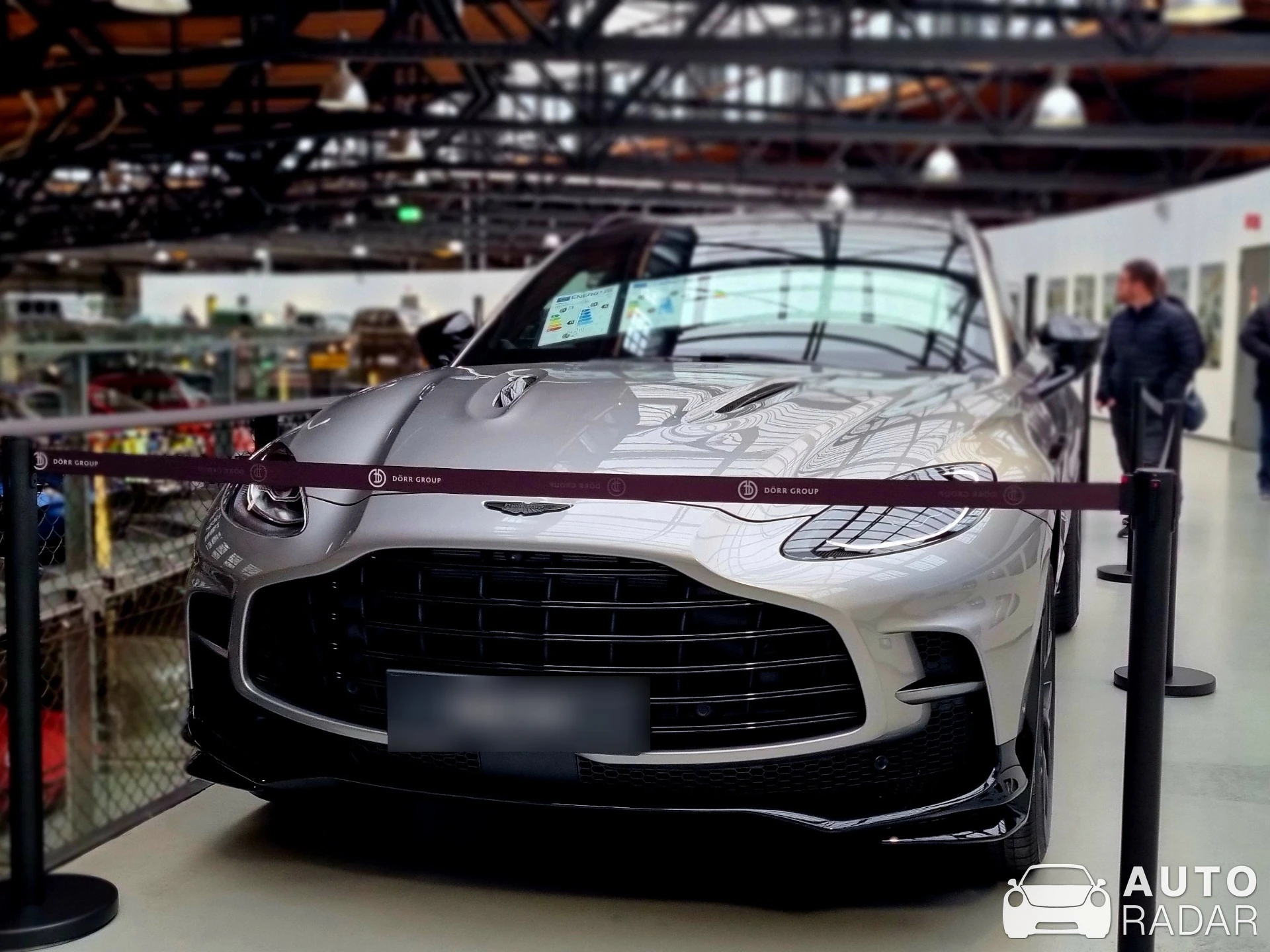 Aston Martin DBX707 spotted in Düsseldorf, Germany