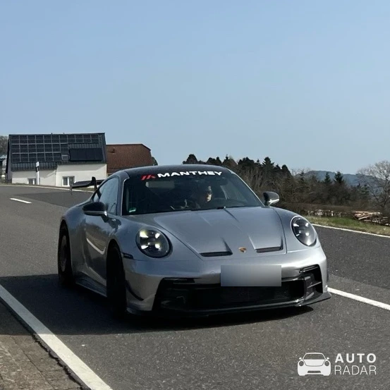 Porsche 992 GT3 MkII MR spotted in Nürburg