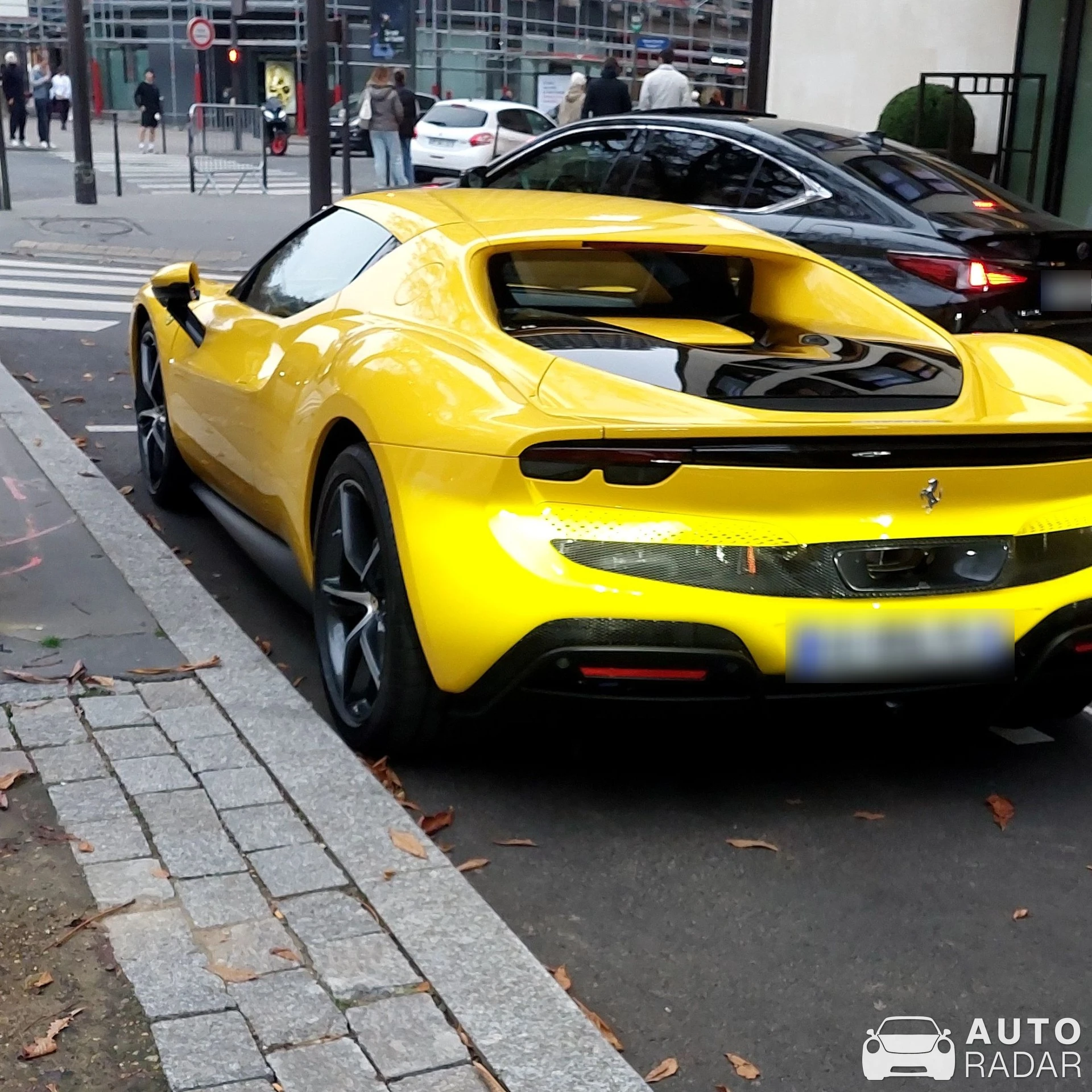 Ferrari 296 GTB spotted in Paris, France