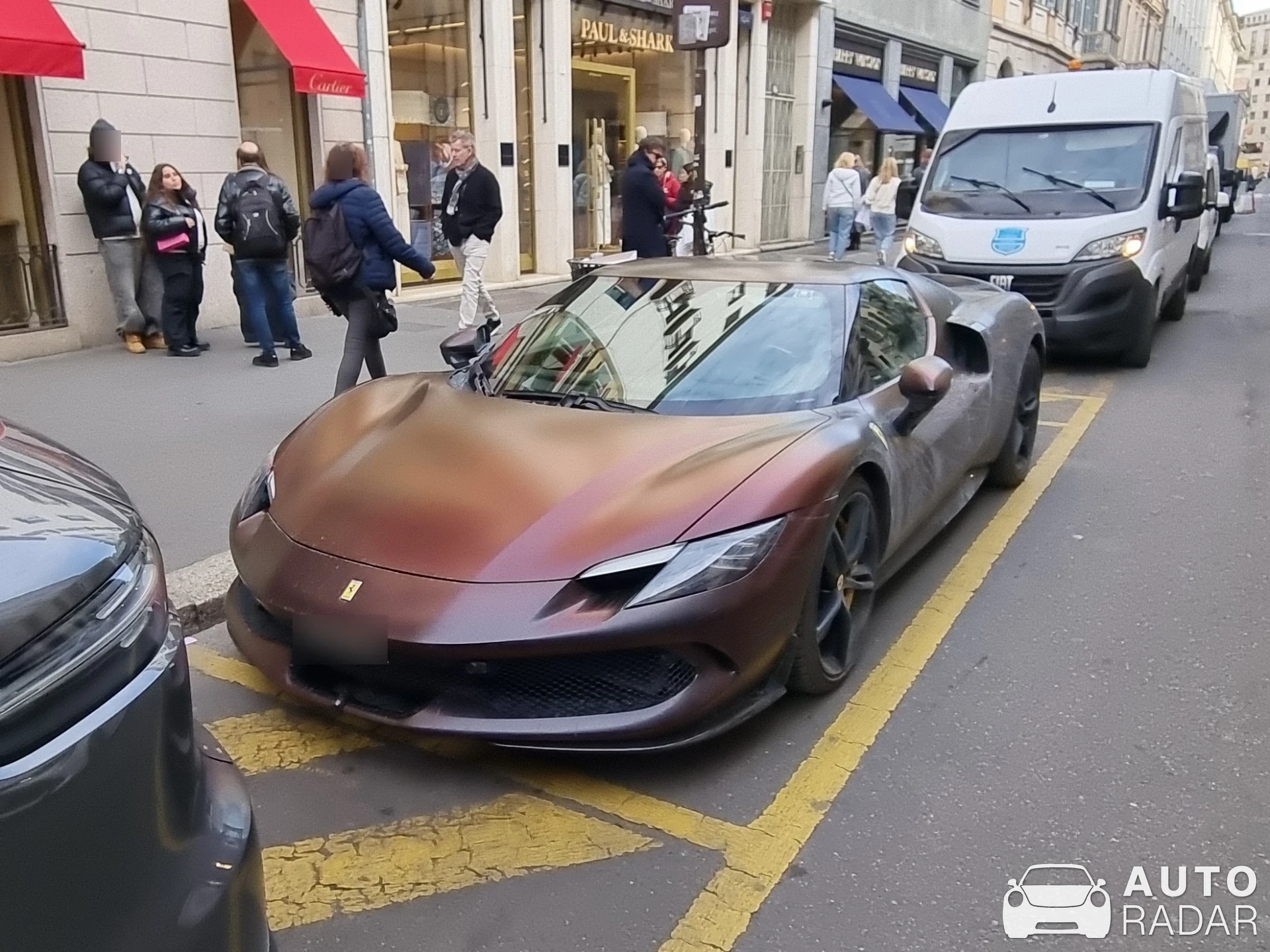 Ferrari 296 GTB Novitec spotted in Milano
