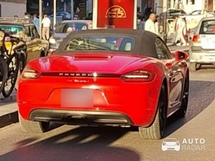 Porsche 718 Boxster spotted in Alexandria
