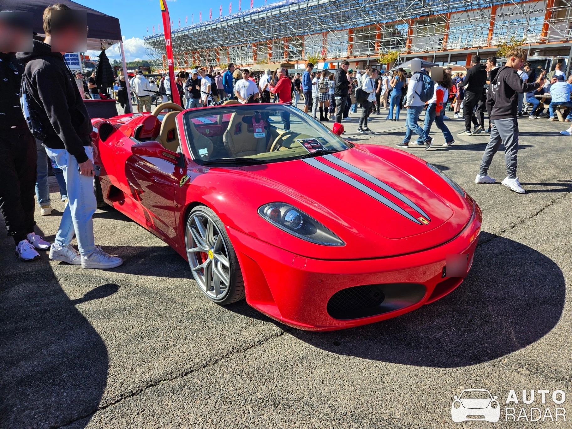 Ferrari F430 Spider spotted in Cheste, Spain