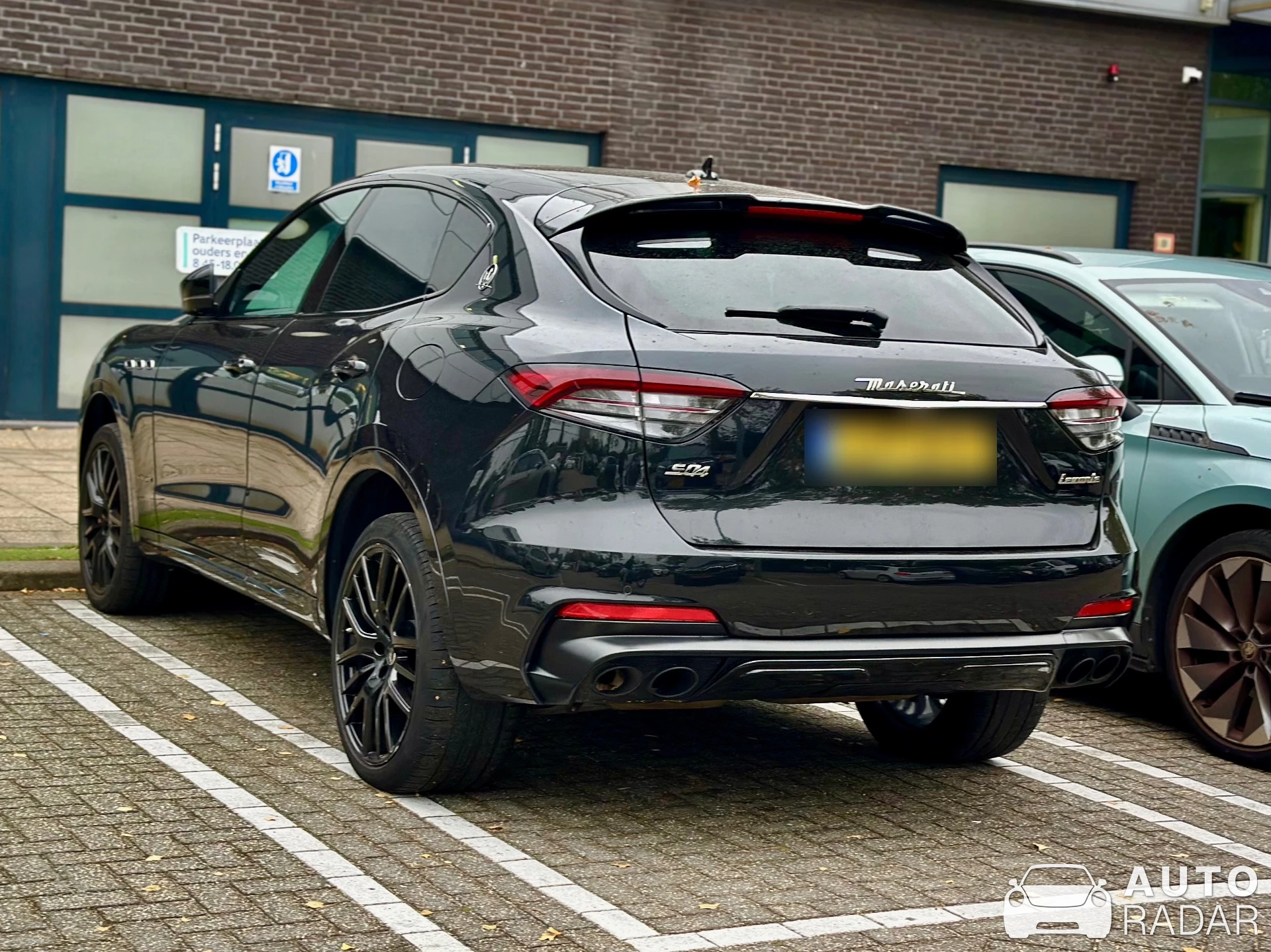 Maserati Levante SQ4 spotted in Rotterdam