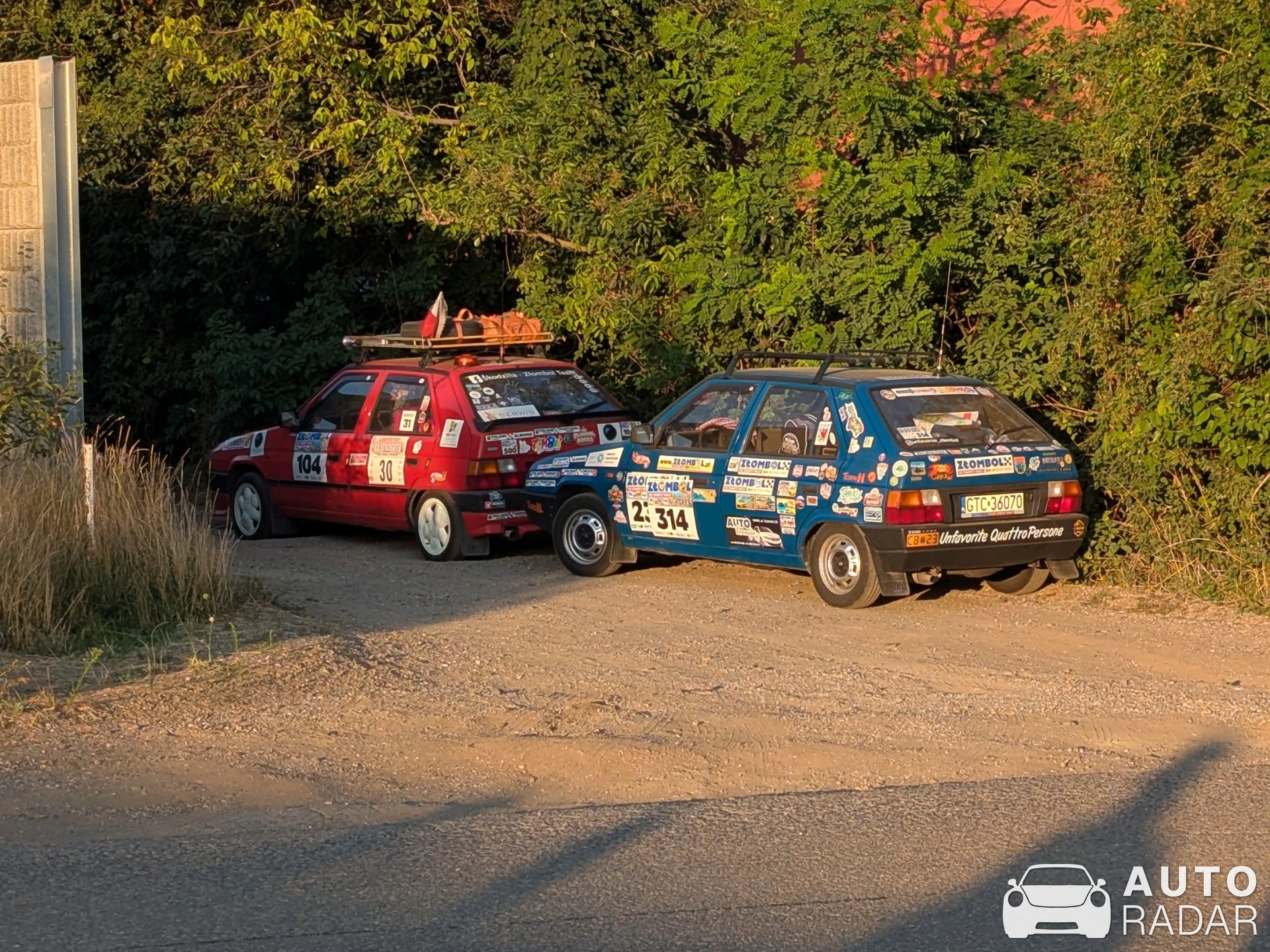 Škoda Favorit spotted in Mogyoród