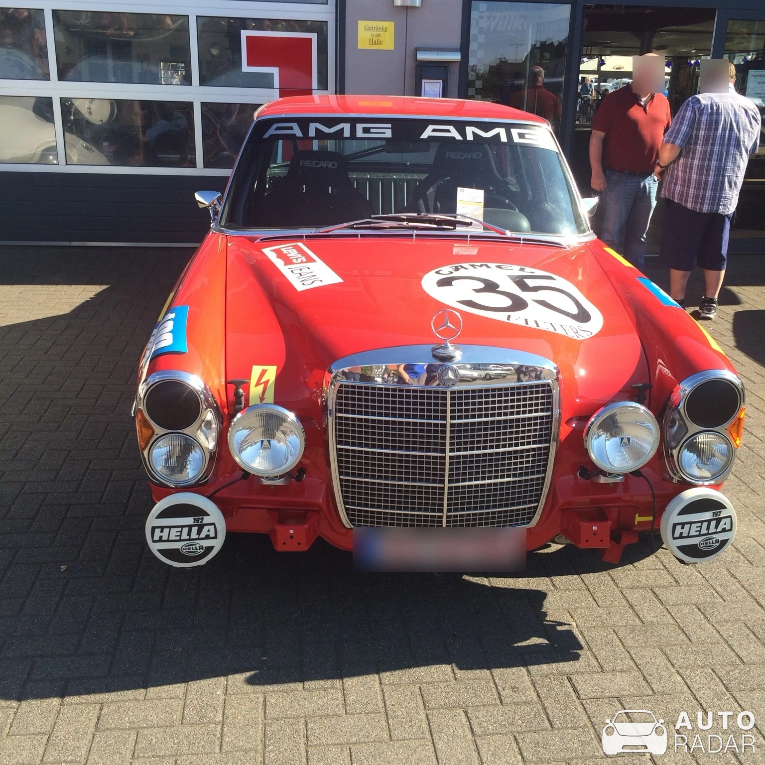 Mercedes-Benz 300 SEL 6.8 Die Rote Sau spotted in Rosendahl