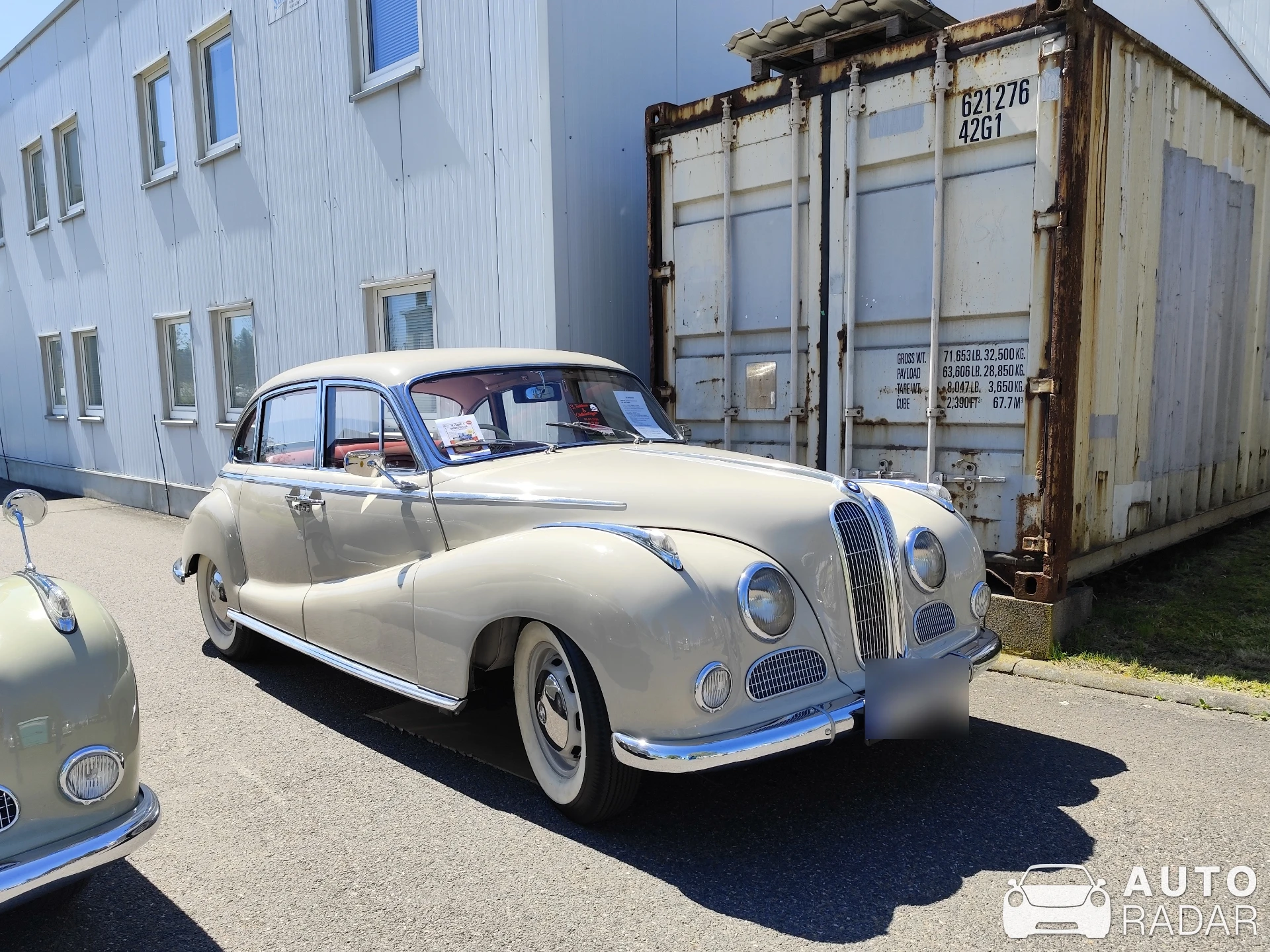 BMW 501 spotted in Hartmannsdorf