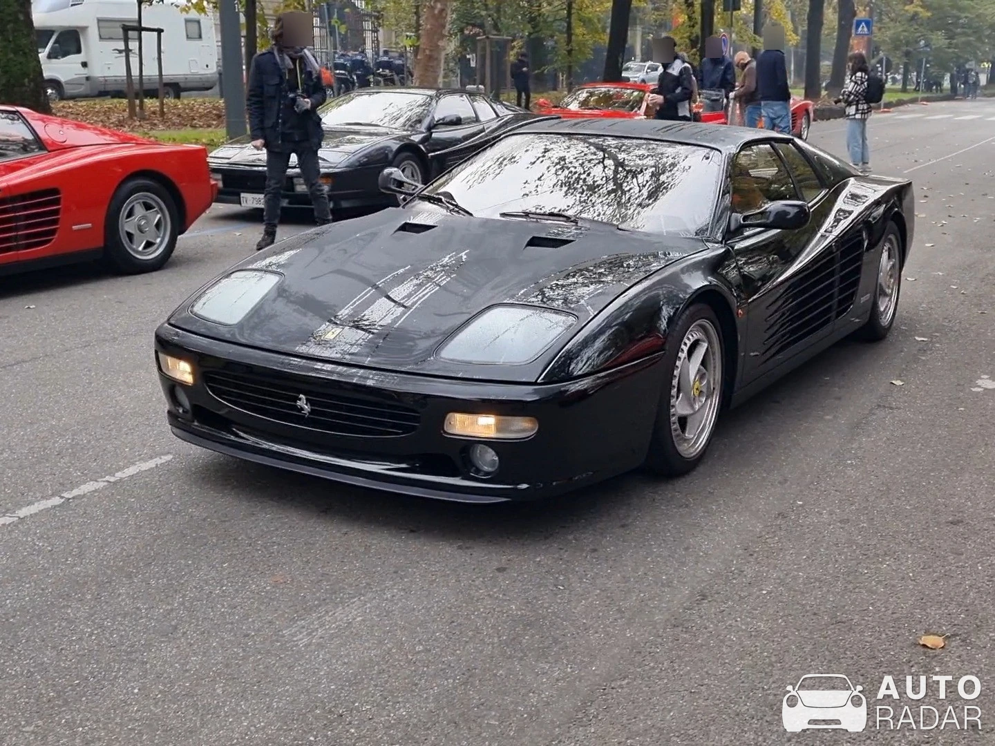 Ferrari F512M spotted in Milano, Italia