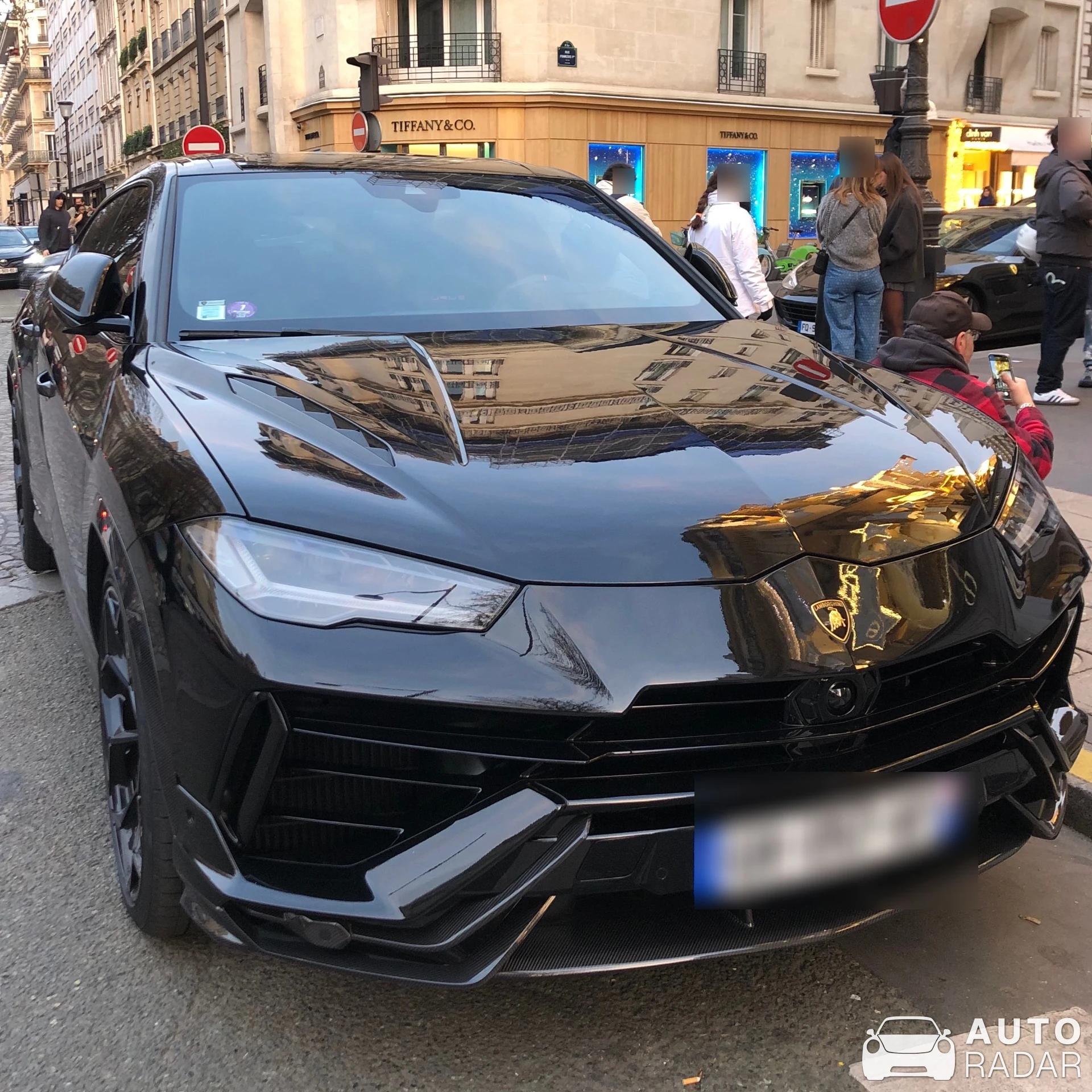 Lamborghini Urus S spotted in Paris, France