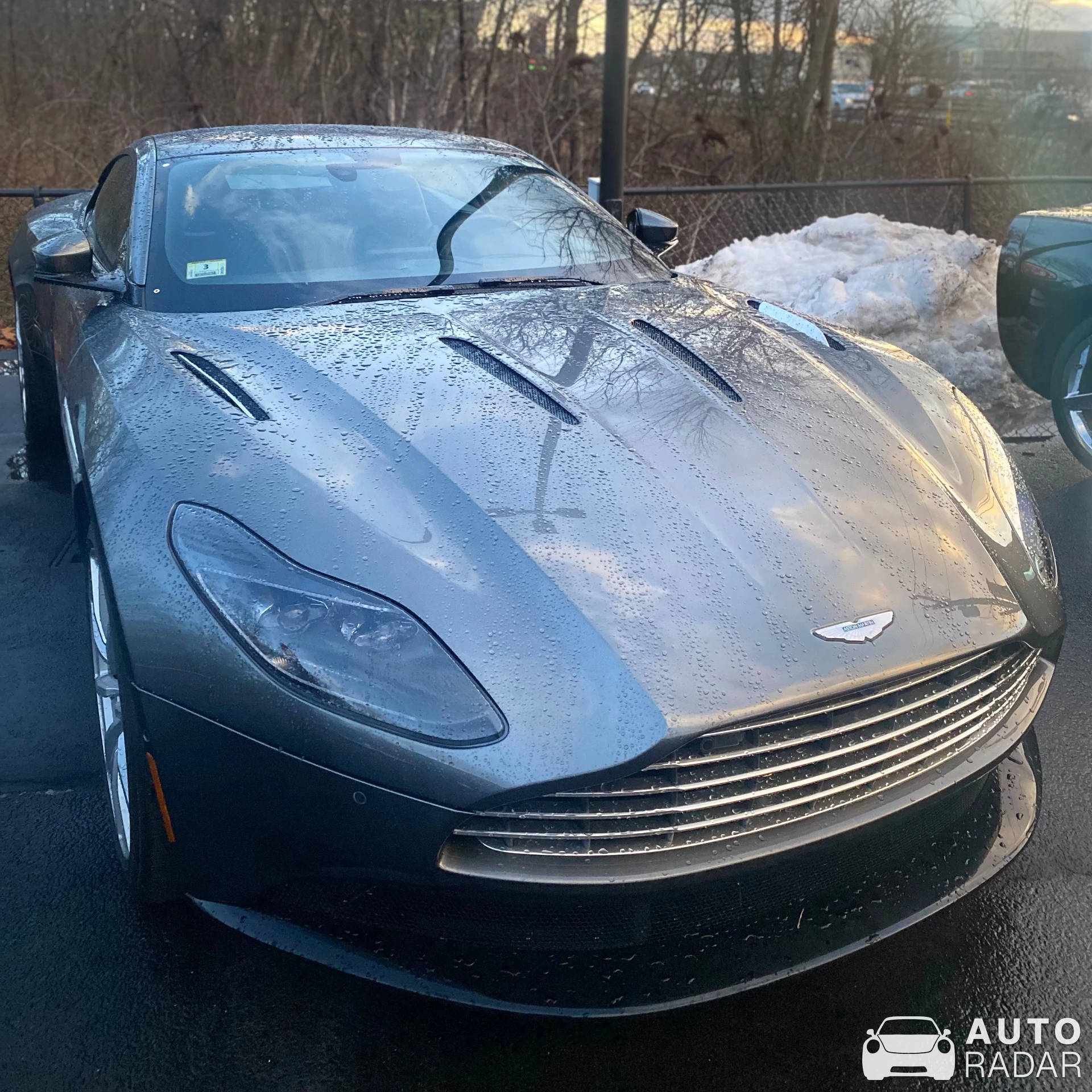 Aston Martin DB11 spotted in Norwood, United States