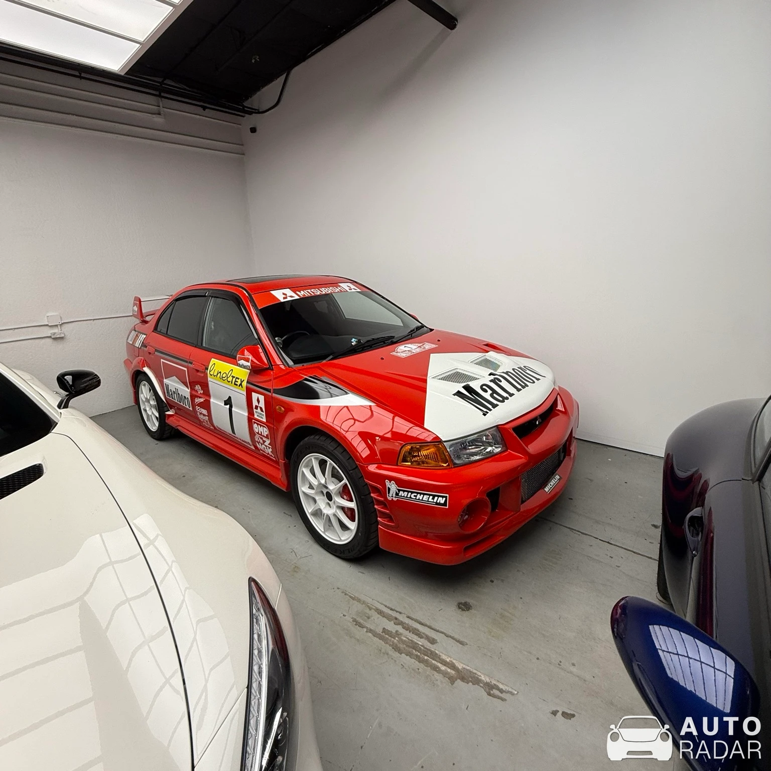Mitsubishi Lancer Evolution VI Tommi Makinen Edition spotted in Costa Mesa, United States
